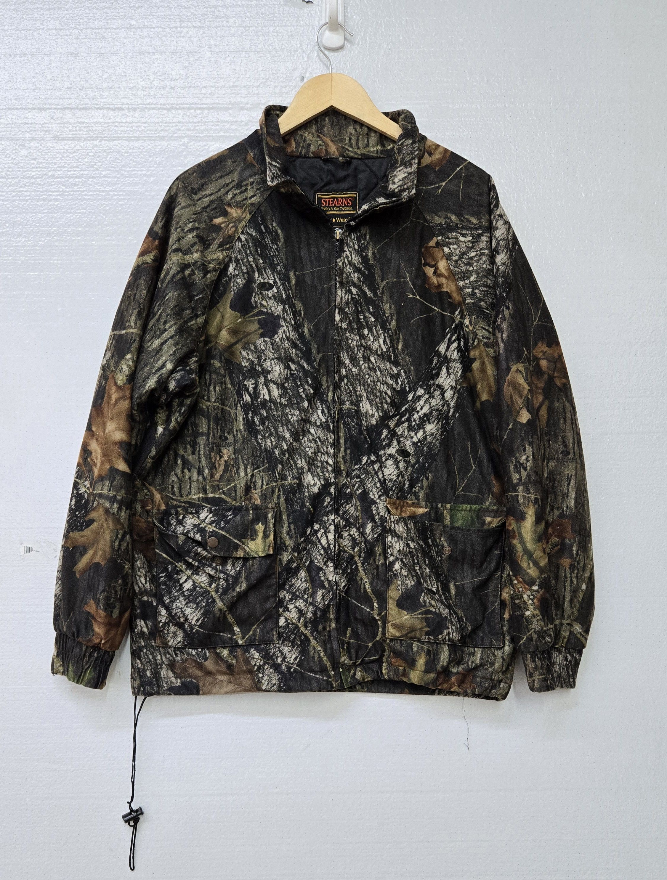 Vintage Tree camo Jacket Broken zipper Size US M / EU 48-50 / 2 - 1 Thumbnail