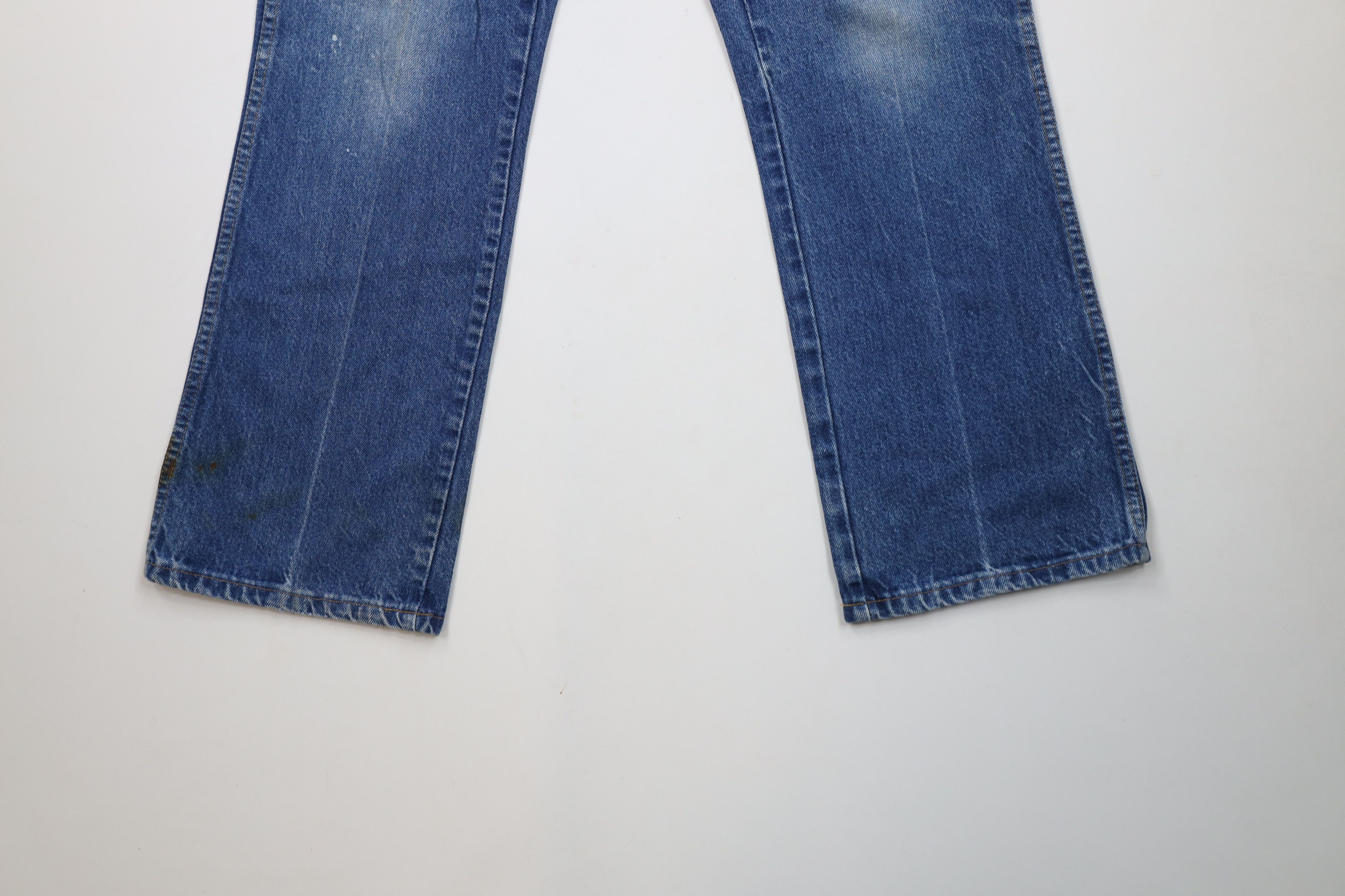 Vintage Vintage 90s Streetwear Flared Wide Leg Denim Jeans Blue USA Size US 36 / EU 52 - 4 Thumbnail
