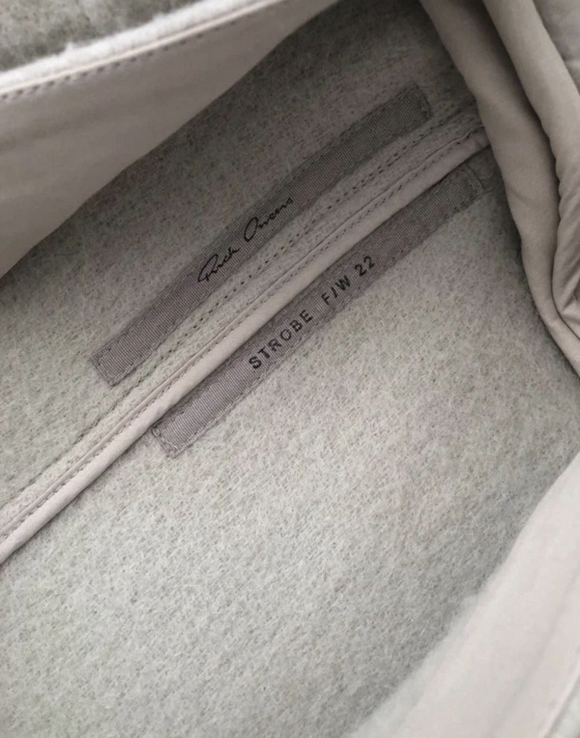 Rick Owens Rick Owens Girdered Dagger Coat, FW2022 Size US M / EU 48-50 / 2 - 11 Thumbnail