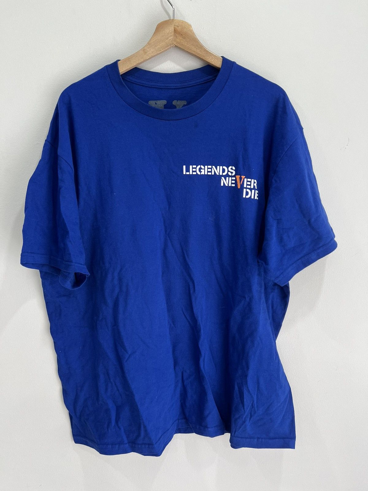 Vlone Vlone Legends Never Die Tee Shirt XL Size US XL / EU 56 / 4 - 2 Thumbnail