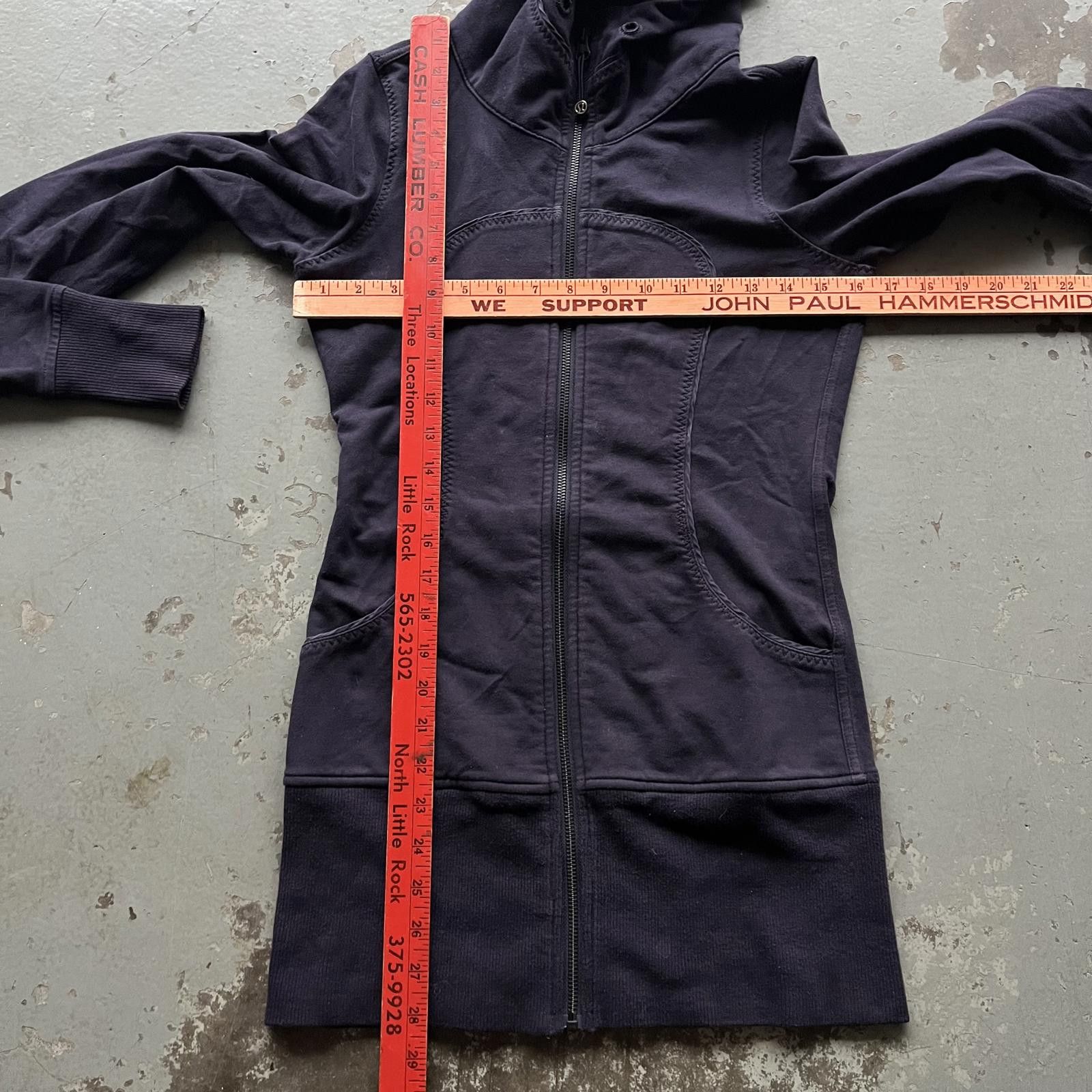 Lululemon Lululemon Scuba Full Zip Hoodie Navy Women’s Size 4 Athletic Size S / US 4 / IT 40 - 5 Thumbnail