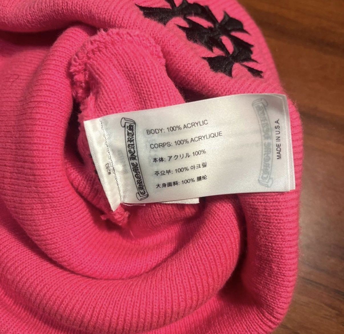 Chrome Hearts CHROME HEARTS triple Cross Beanie cemetery Size ONE SIZE - 3 Thumbnail