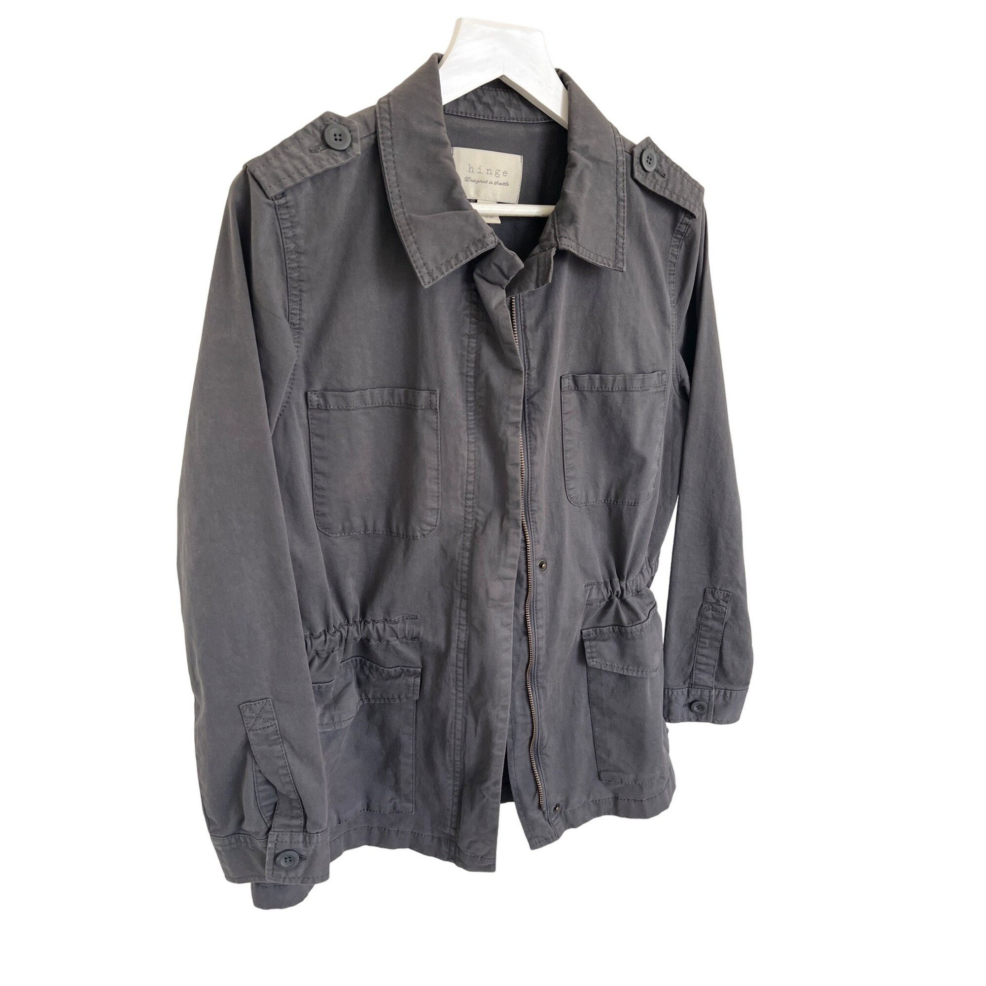 Other Hinge Charcoal Utility Jacket Size S / US 4 / IT 40 - 2 Thumbnail