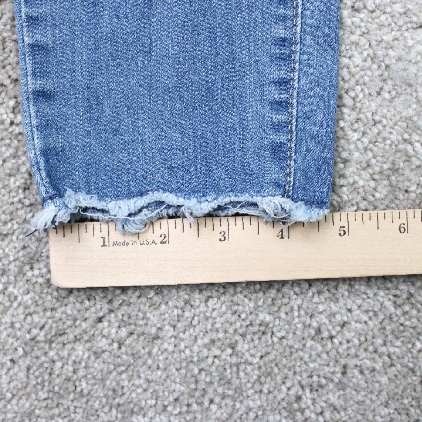 Levi's Levi’s Jeans Womens 16 High Rise Super Skinny Denim Distressed 720 Blue Size 38" / US 16 / IT 52 - 5 Thumbnail