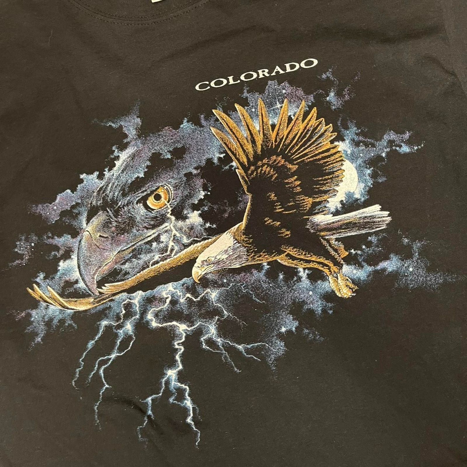 Delta × Vintage Vintage Lightning Eagle Nature Tee Size Large Size US L / EU 52-54 / 3 - 2 Thumbnail