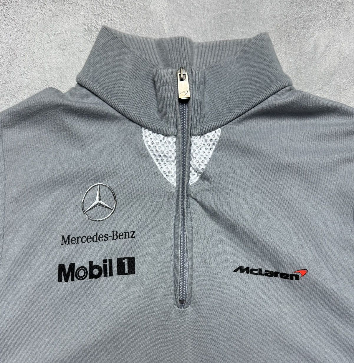 Mercedes-Benz Mercedes Benz McLaren F1 Racing Team 1/4 Zip Sweater Size US XXL / EU 58 / 5 - 7 Thumbnail