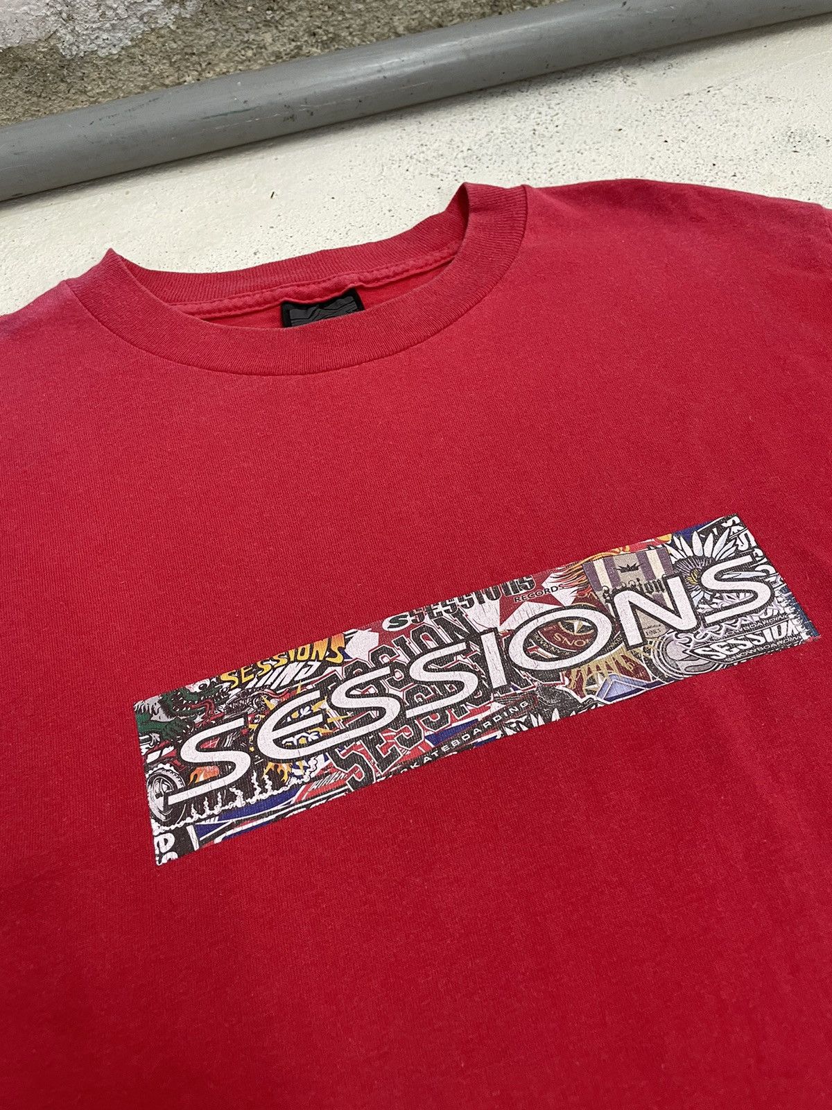 Powell Peralta × Sessions Vintage Sunfaded Sessions Record Skateboard Archive Box Logo Size US M / EU 48-50 / 2 - 5 Thumbnail