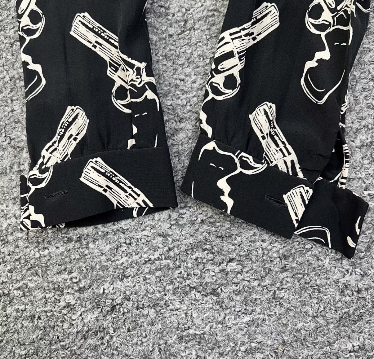 Saint Laurent Paris Saint Laurent SLP Printed Dress K12 Size XS / US 0-2 / IT 36-38 - 5 Thumbnail