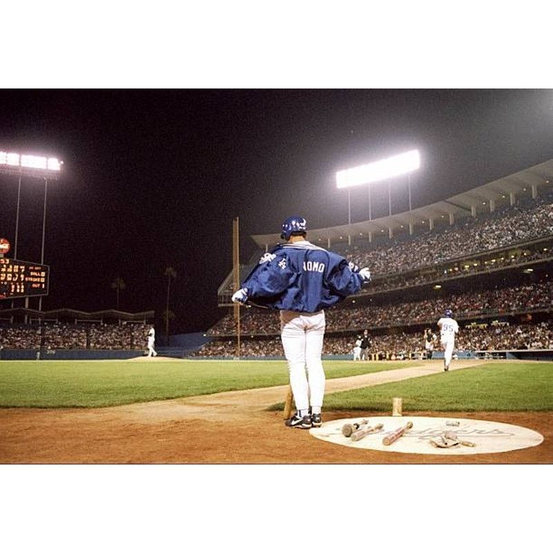 MLB × Starter LA Dodgers 80s STARTER Dugout bomber S blue MLB vintage Size US S / EU 44-46 / 1 - 13 Thumbnail