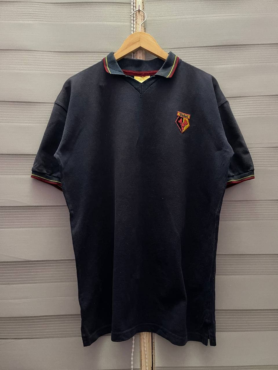 Vintage 2000s Watford Home Kit Polo Tees Size US L / EU 52-54 / 3 - 1 Thumbnail