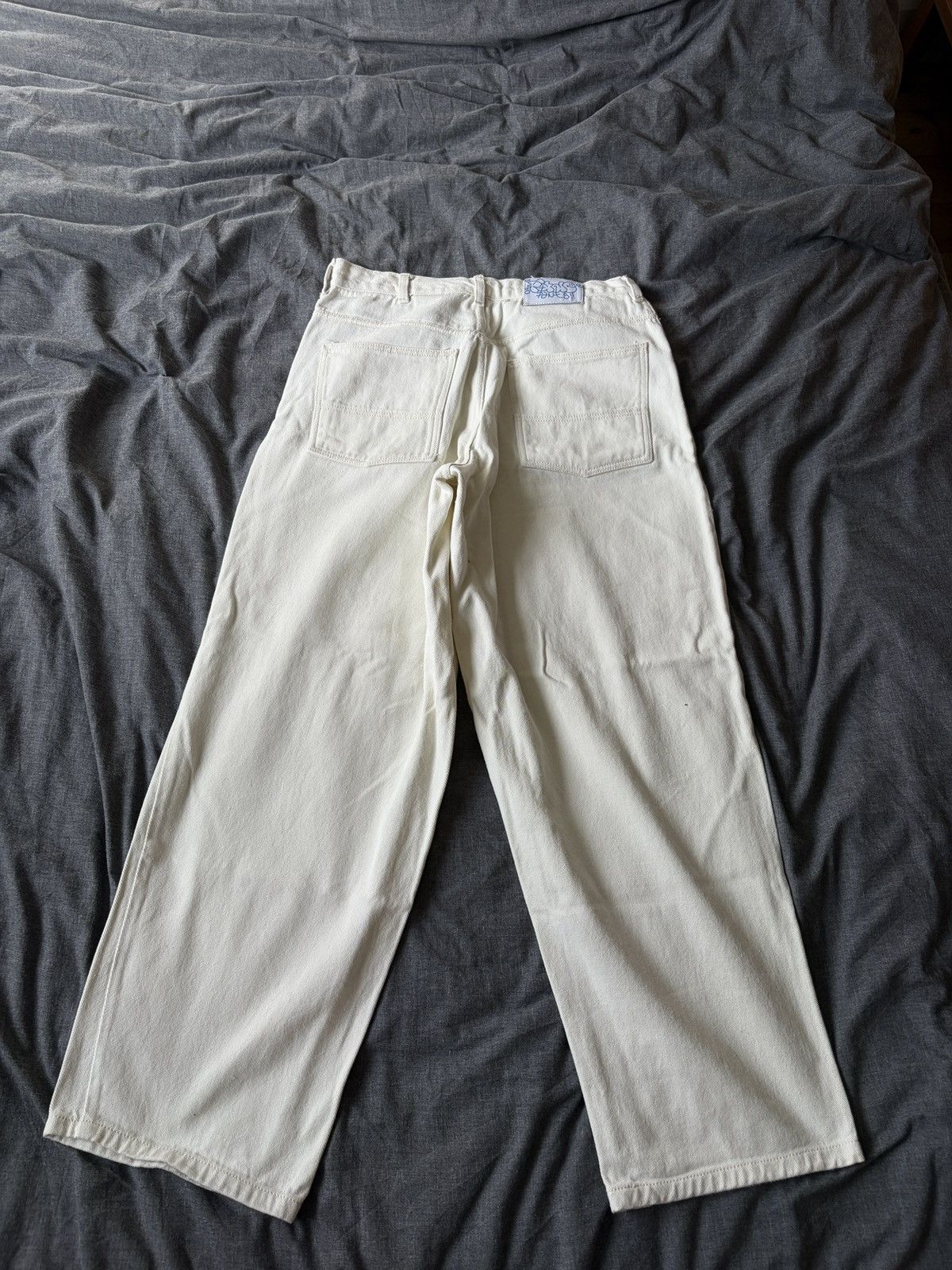 Other Fadepants 2023 Cream Jeans Size US 31 - 2 Thumbnail