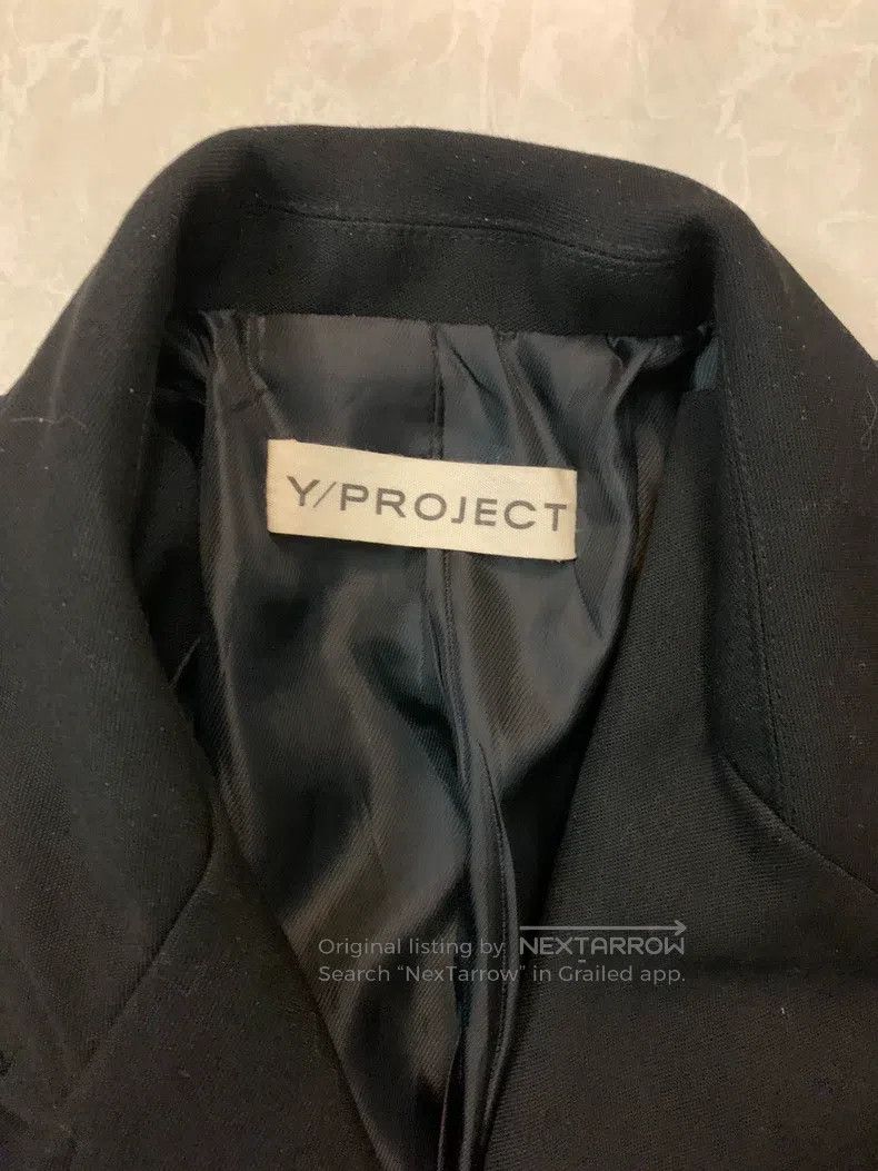 Y/Project Y/Project Size L Twist irregular shoulder pads slim suit ja Size 38L - 7 Thumbnail
