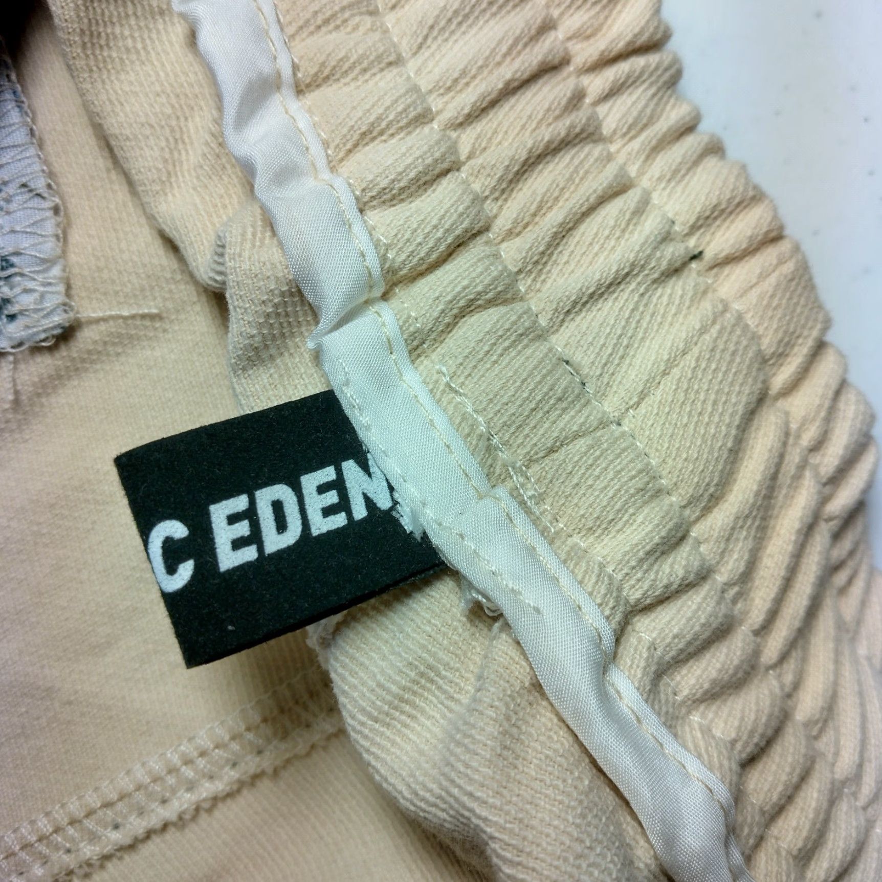 Vintage ALEFRIC EDEN Men’s Shorts 30 Waist Elastic Ivory Chino Retro Stripe Casual Size US 30 / EU 46 - 7 Thumbnail