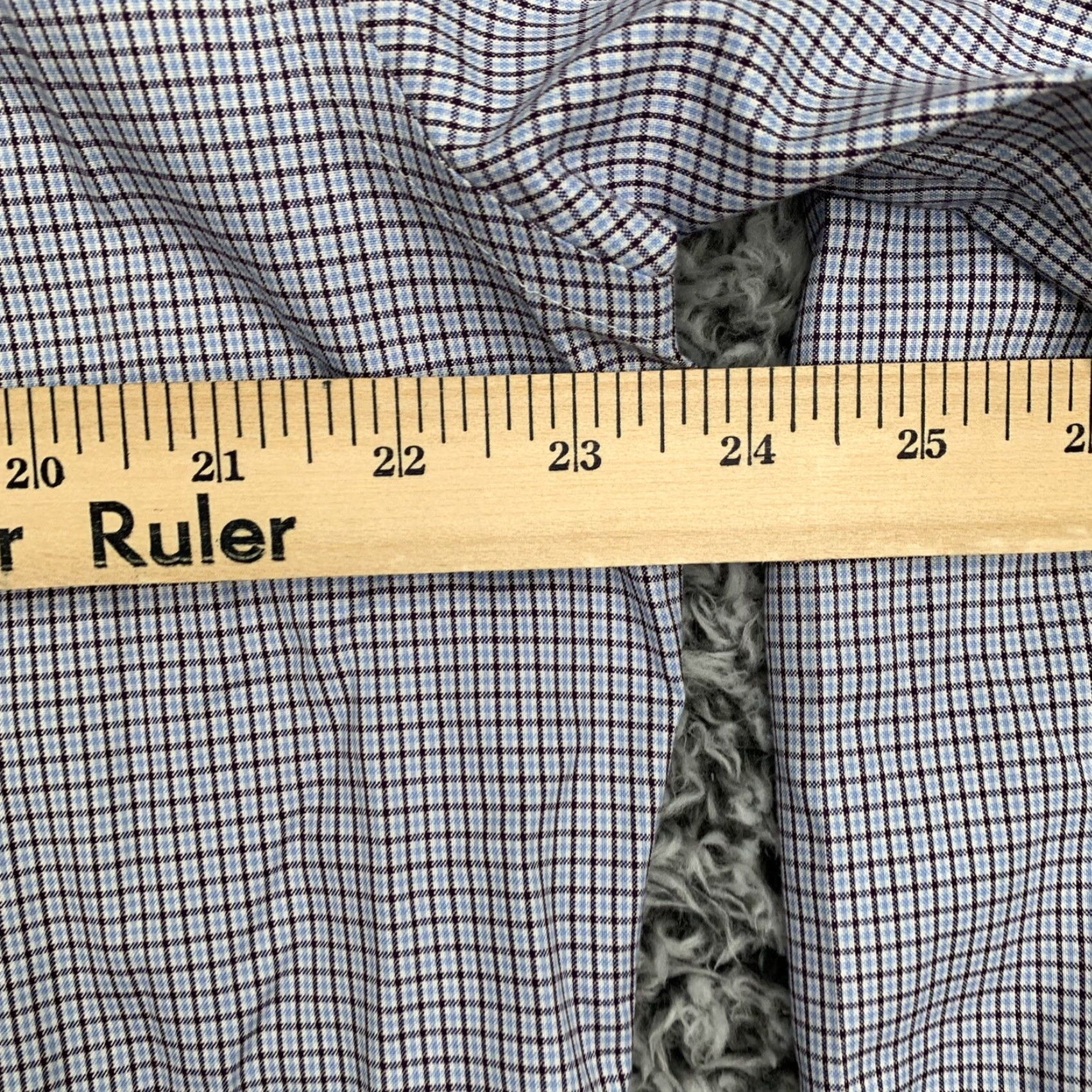 Brooks Brothers Brooks Brothers Regent Shirt Mens 16.5 Blue Check Supima Cotton Classic Business Size US XL / EU 56 / 4 - 5 Thumbnail