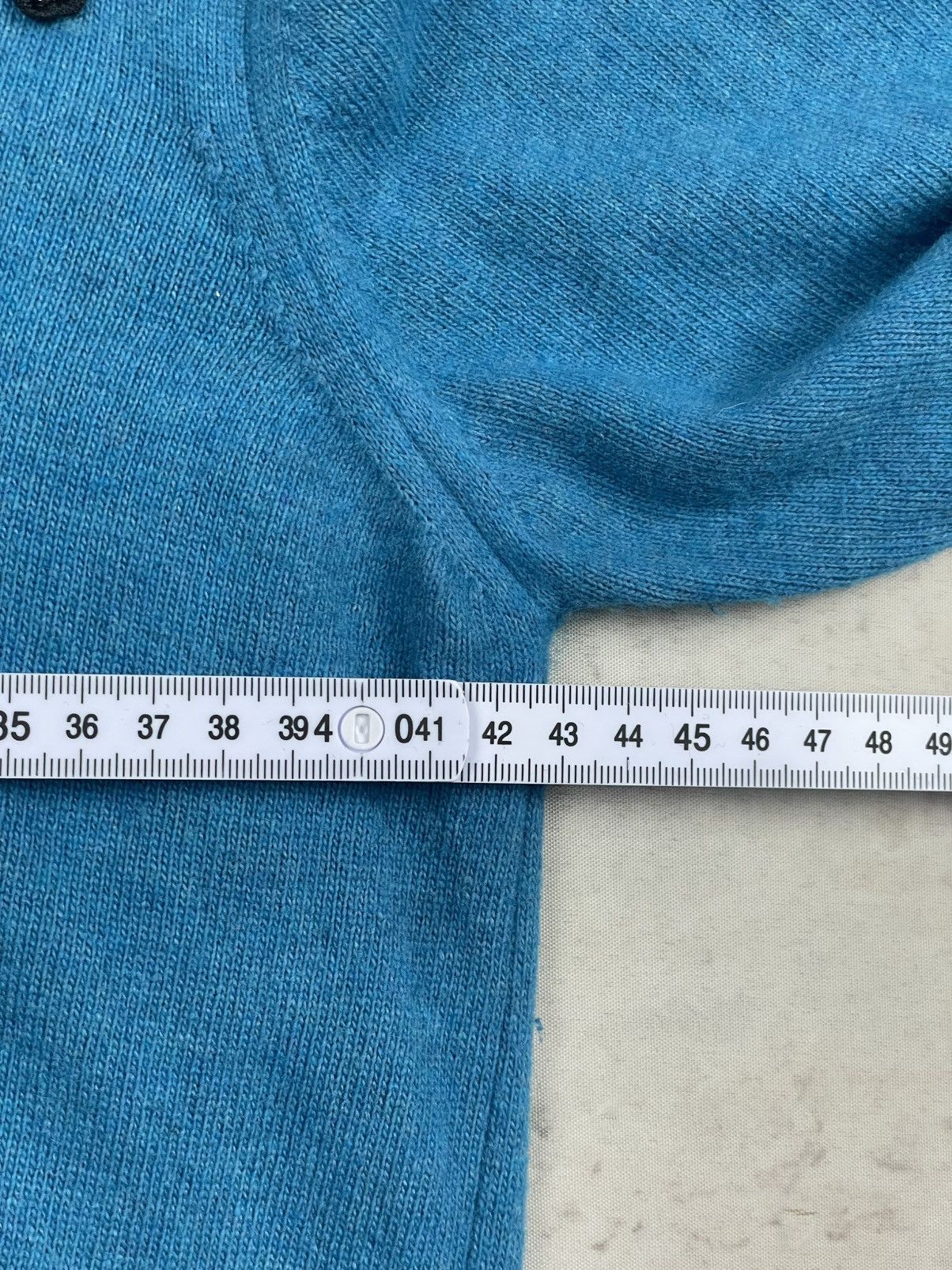 Love Moschino (Women’s) Love Moschino S Blue Wool Cashmere Sweater Classic Size S / US 4 / IT 40 - 10 Thumbnail
