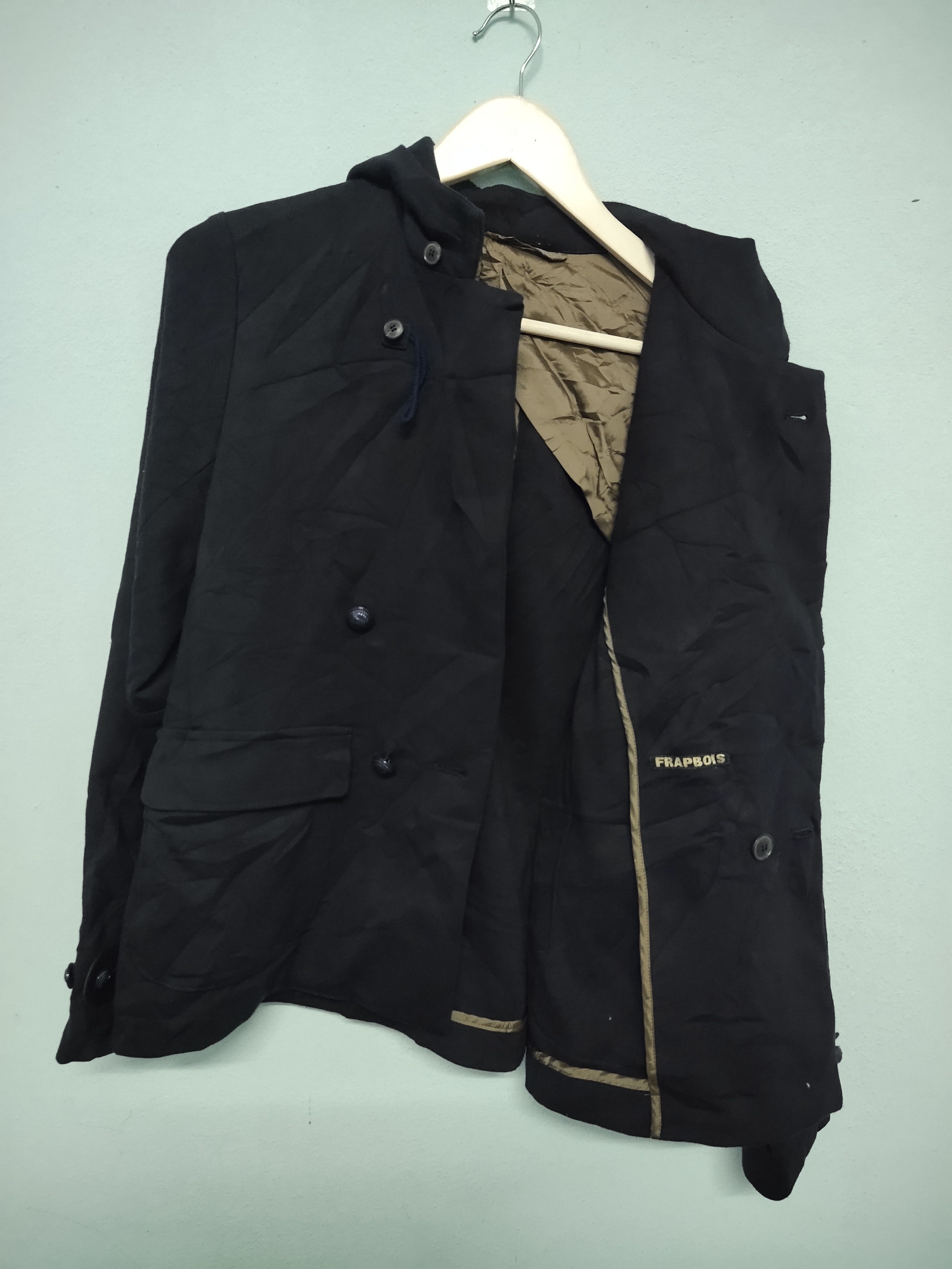 Frapbois × Issey Miyake × Japanese Brand Vintage Issey Miyake Frapbois Rare Design Hoodie Jacket Size M / US 6-8 / IT 42-44 - 2 Thumbnail