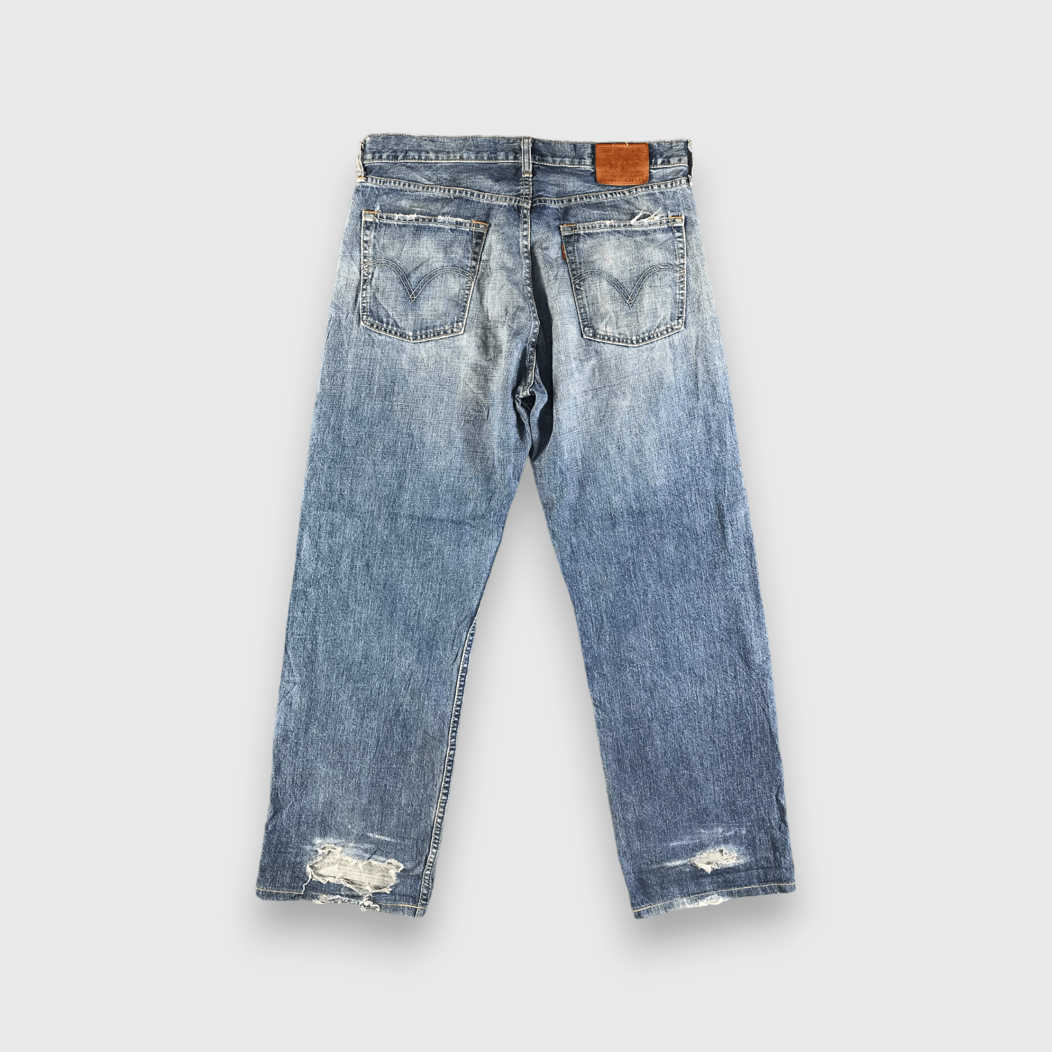 Levi's Vintage Blue Wash Levis 503 Jeans-J3862 Size US 35 - 2 Thumbnail