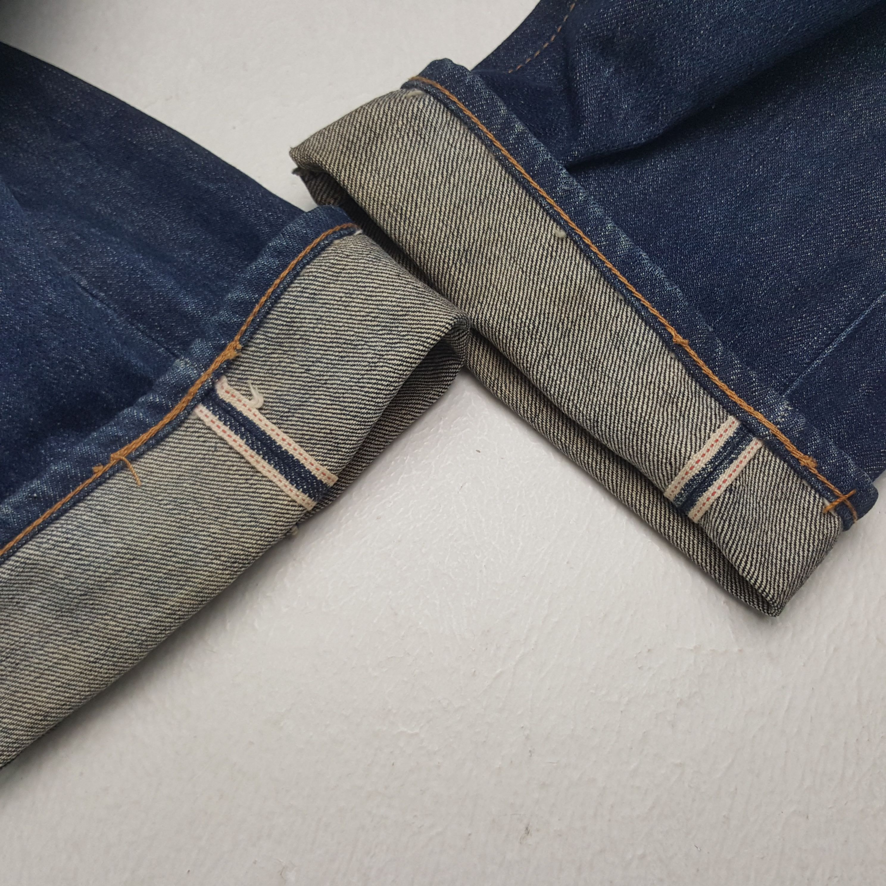 Japanese Brand × Vintage Vintage Evisu Japanese Brand Daicock Custom Art Denim Size US 35 - 14 Thumbnail