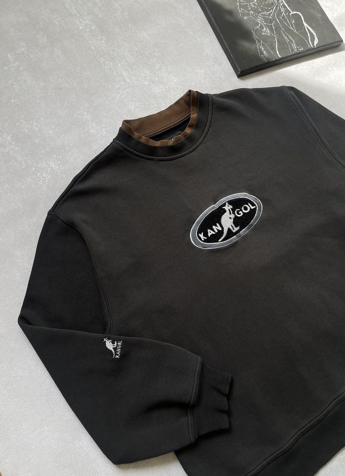 Kangol × Vintage Vintage Kangol Sweatshirt Big Logo Size US M / EU 48-50 / 2 - 4 Thumbnail