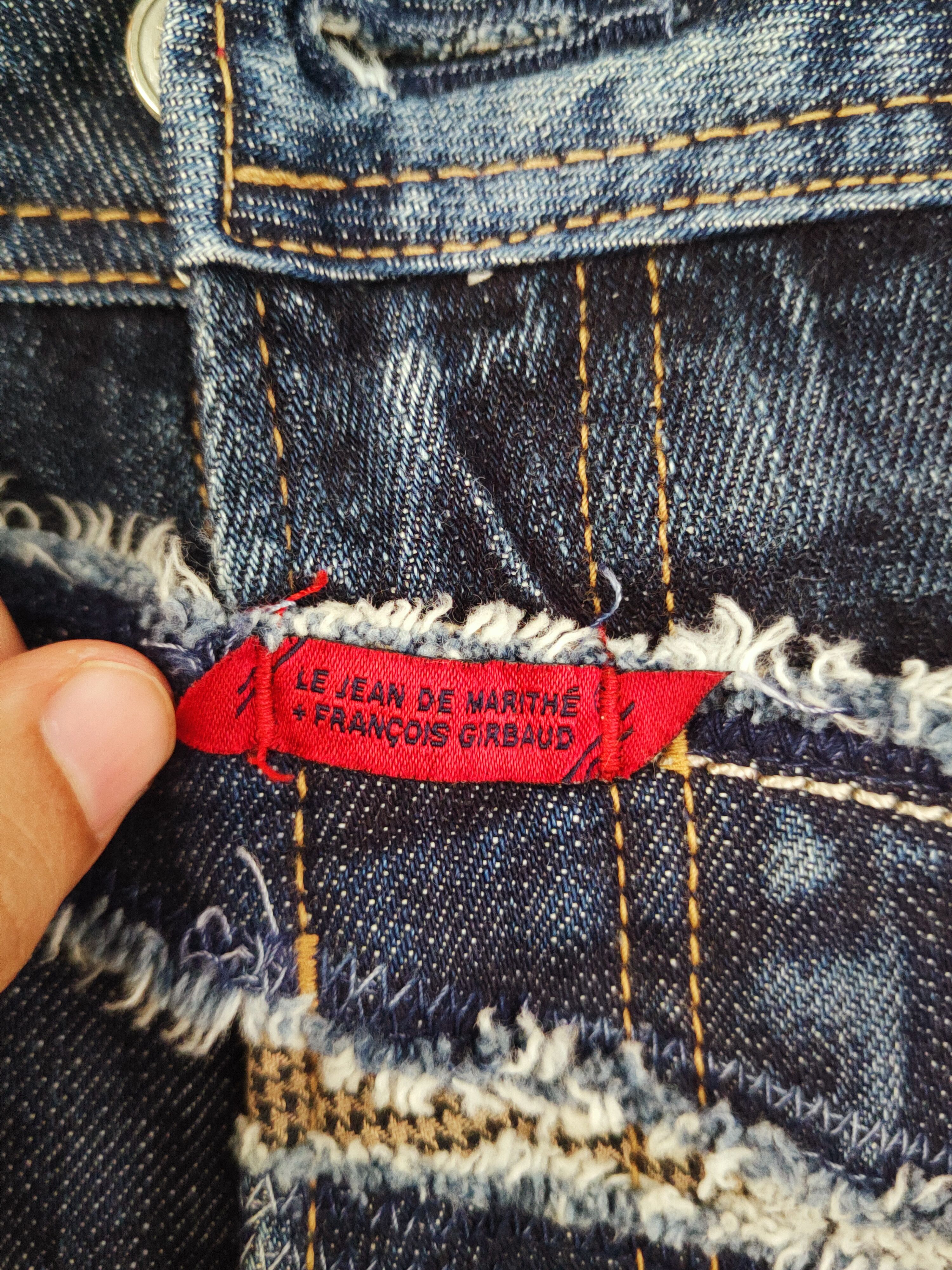 Marithe + Francois Girbaud Marithe Francois Girbaud Blue Distressed Ripped Jeans #S2671 Size US 34 / EU 50 - 14 Thumbnail