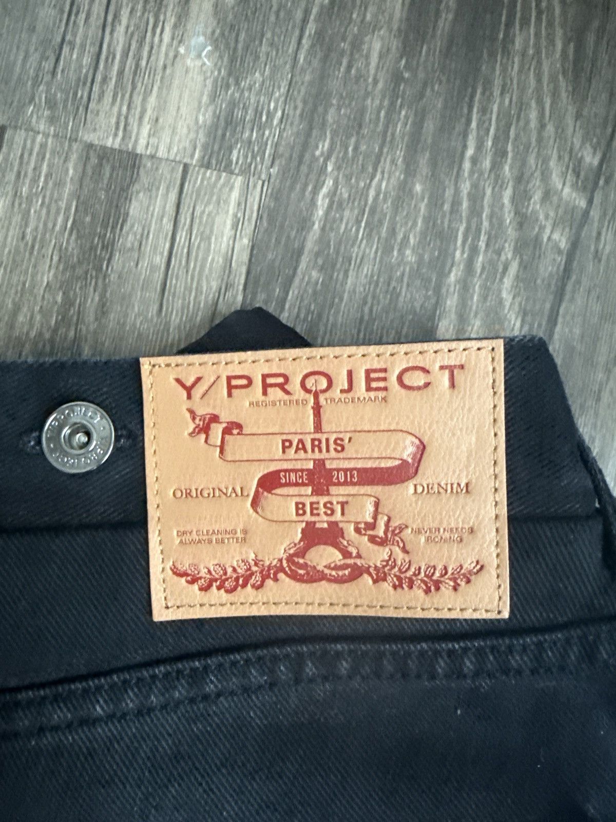 Y/Project Y/Project Collapsed Waist Denim Size US 30 / EU 46 - 3 Thumbnail