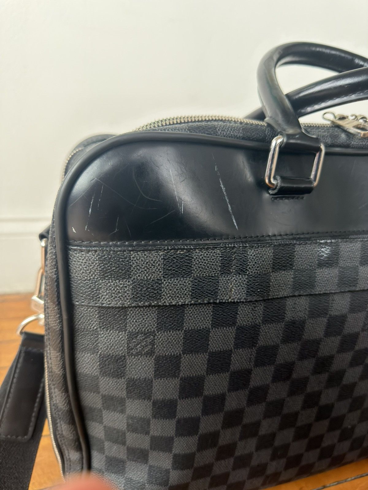 Louis Vuitton Louis Vuitton Overnight Briefcase Damier Graphite Size ONE SIZE - 12 Thumbnail