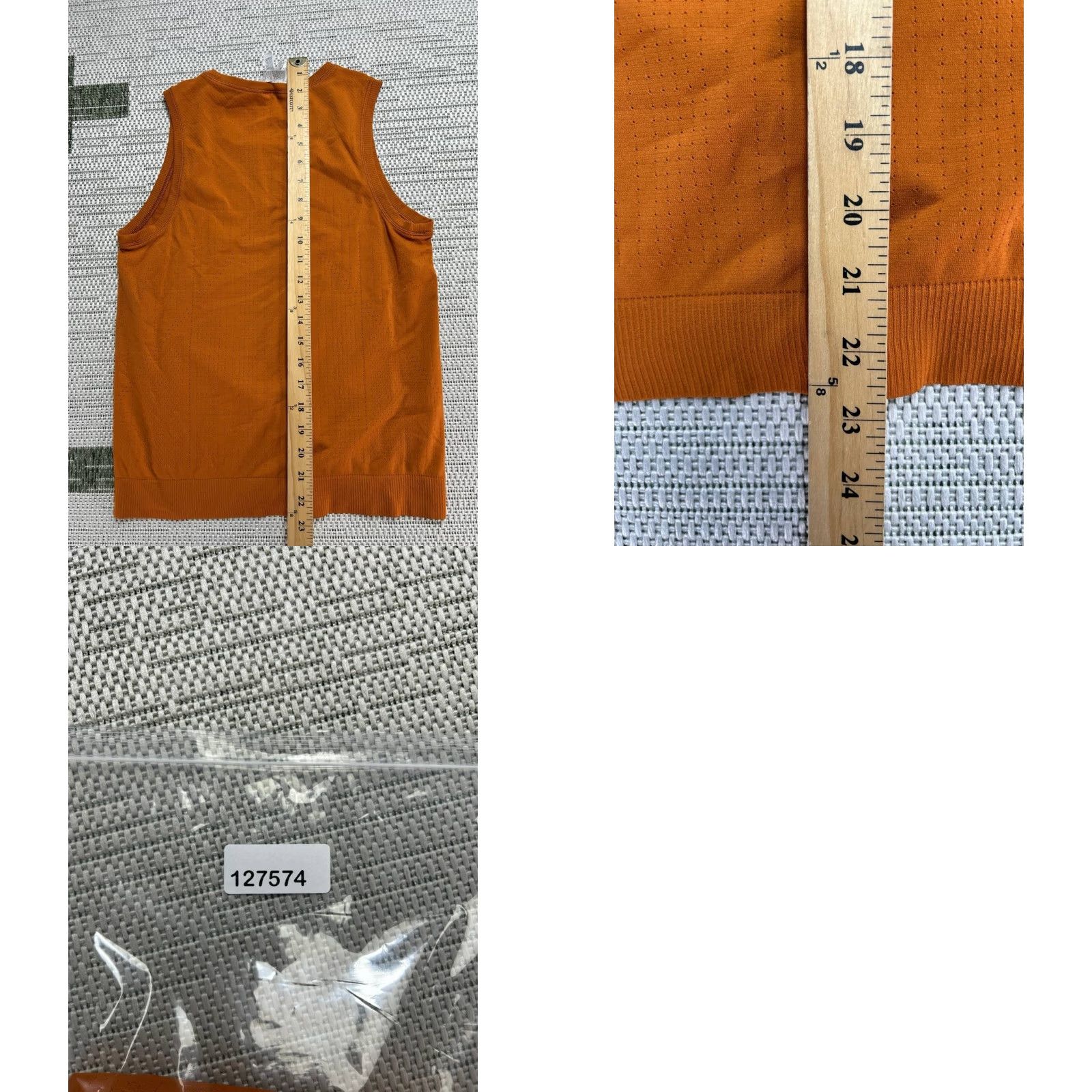 Athleta Athleta Tank Top Womens Small Orange Yoga Pullover Size S / US 4 / IT 40 - 8 Thumbnail