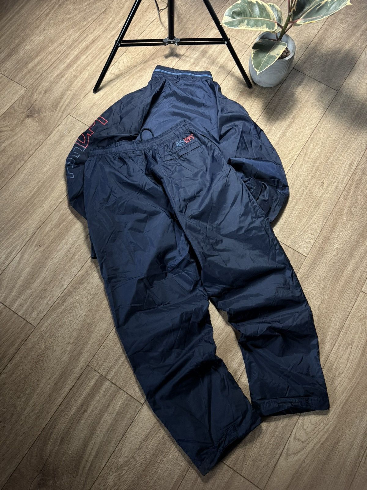Nike 00s Nike Track Suit Vintage Nylon Usa Streetwear Set Size US 34 / EU 50 - 9 Thumbnail