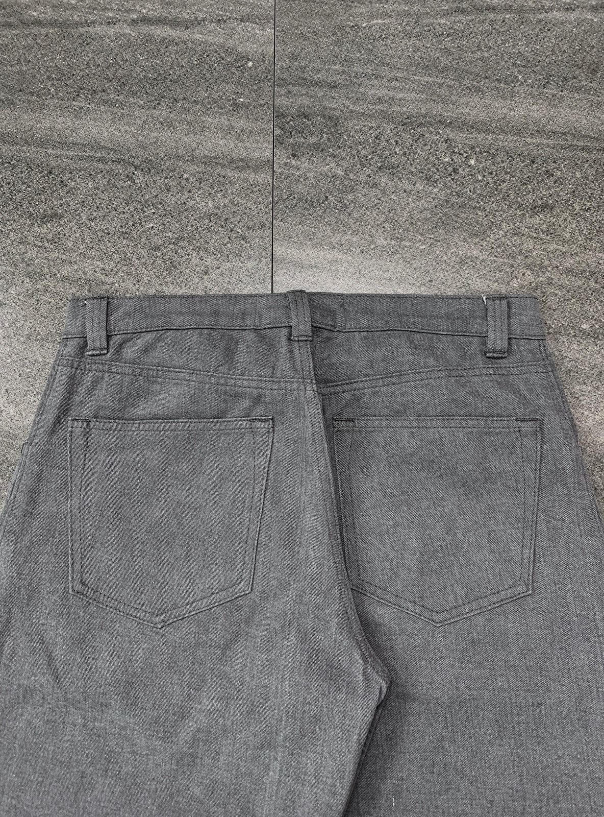 Handmade “FREE IMPORT TAX” Wideleg Semi Flared Denim Jeans Size US 31 - 7 Thumbnail