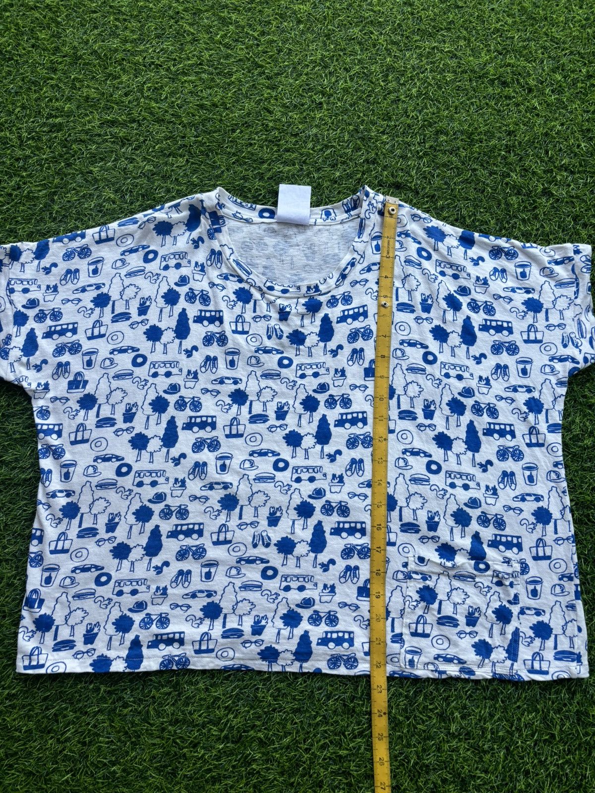 Japanese Brand Japanese Brand Girl Full Print Tshirt Size ONE SIZE - 9 Thumbnail