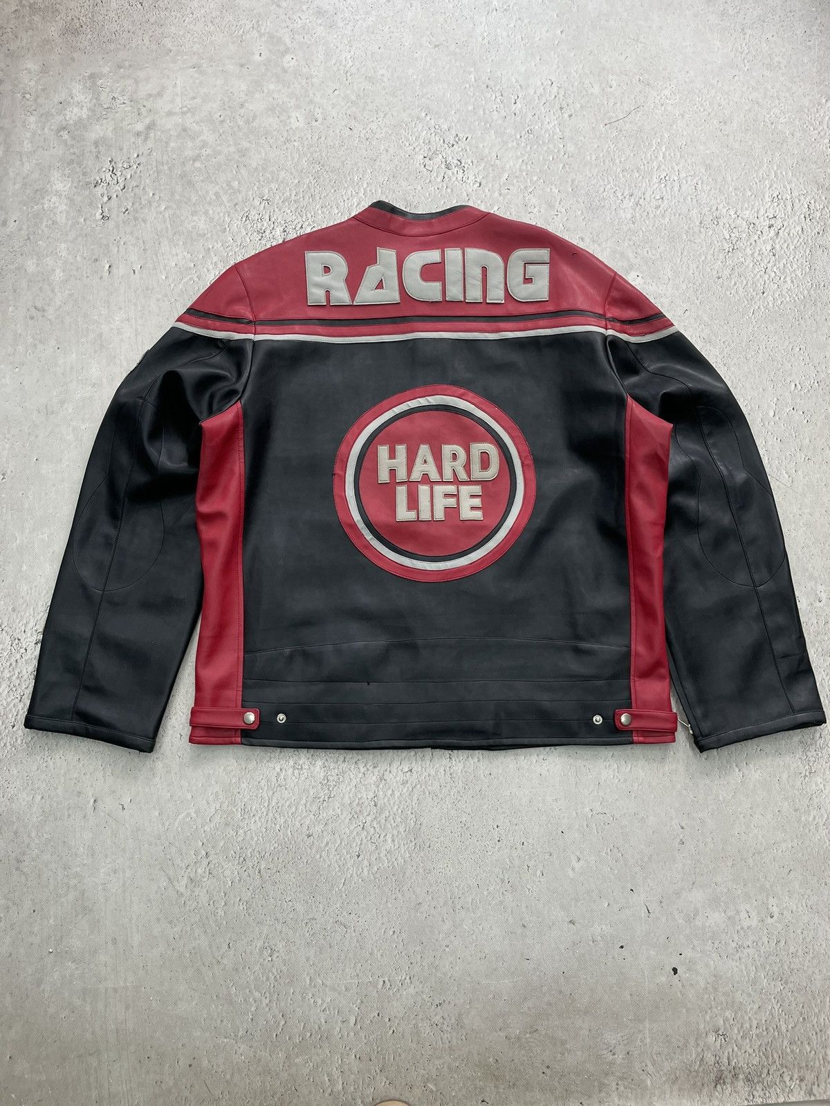 Harley Davidson Hype racing moto Harley Davidson leather jacket y2k Size US XL / EU 56 / 4 - 10 Thumbnail