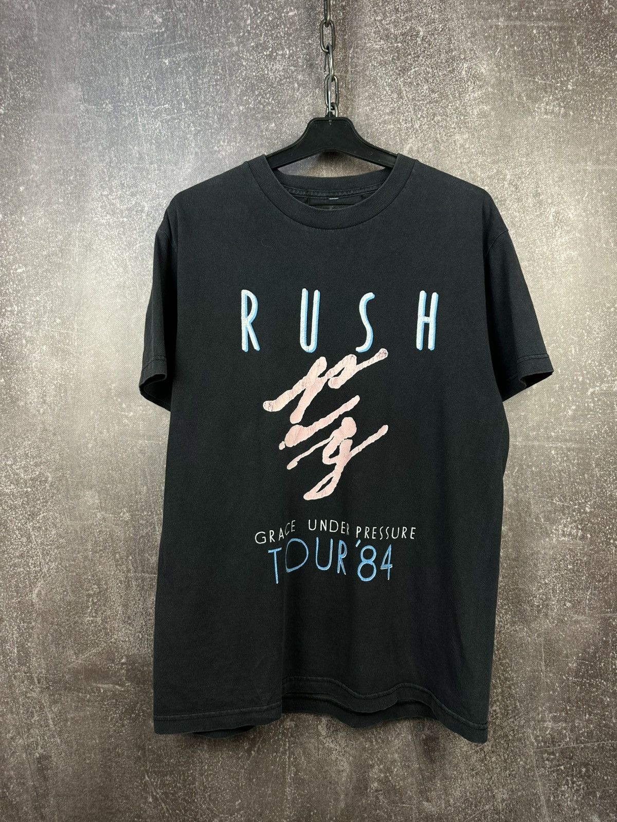 Vintage 1984 Rush Grace Under Pressure Tour Size US M / EU 48-50 / 2 - 1 Thumbnail