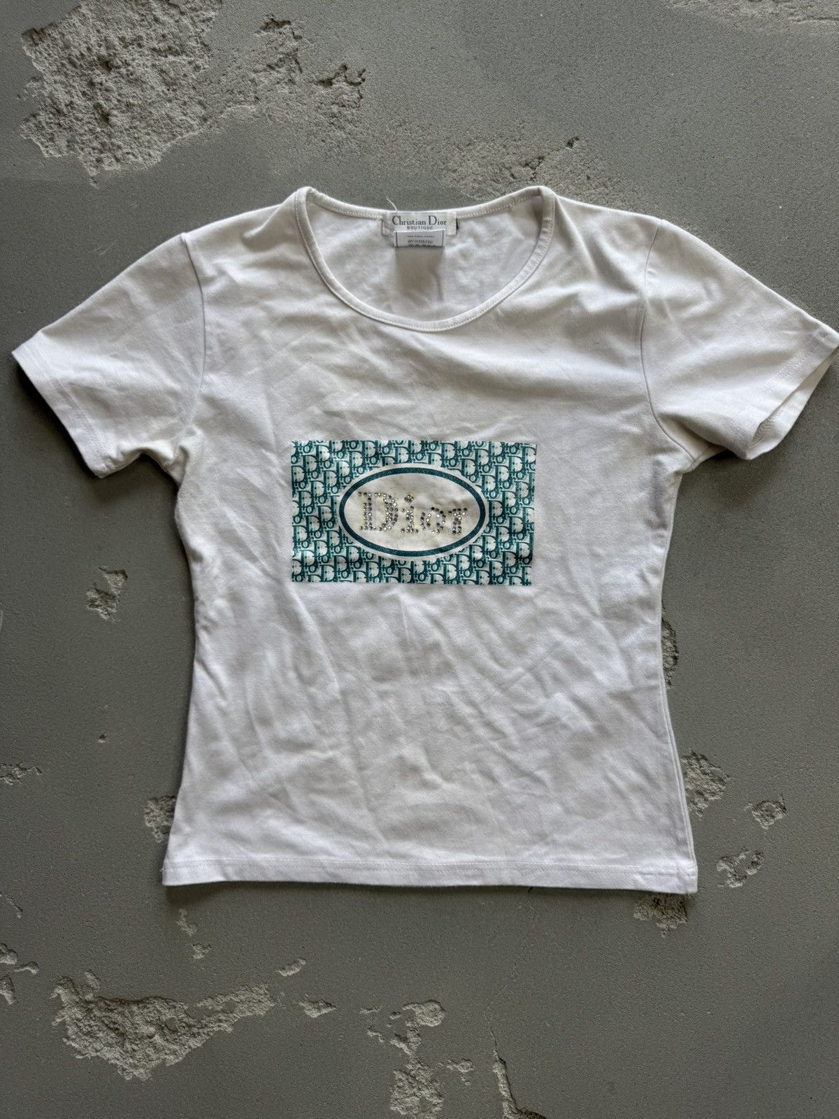 Christian Dior Monsieur × Vintage Christian Dior Boutique Vintage biglogo T-shirt WMNS Size M / US 6-8 / IT 42-44 - 1 Thumbnail