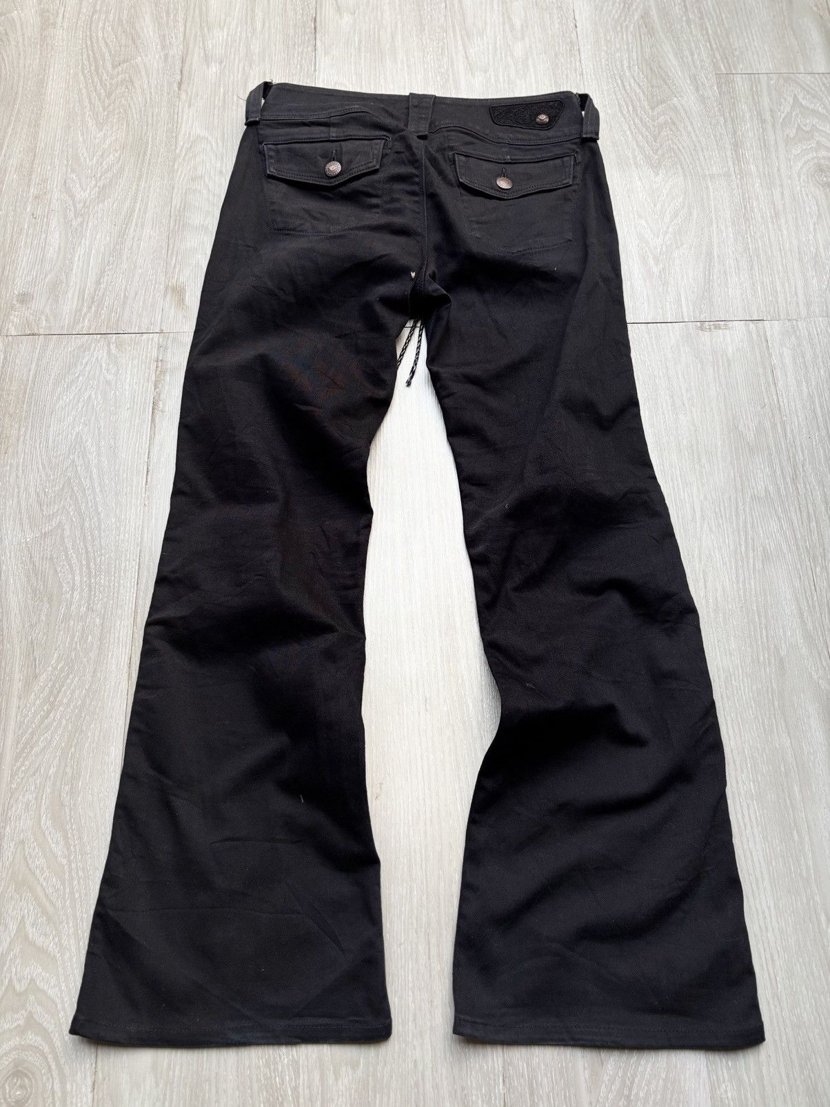 Japanese Brand brappers lace up flare jeans Size US 26 / EU 42 - 3 Thumbnail