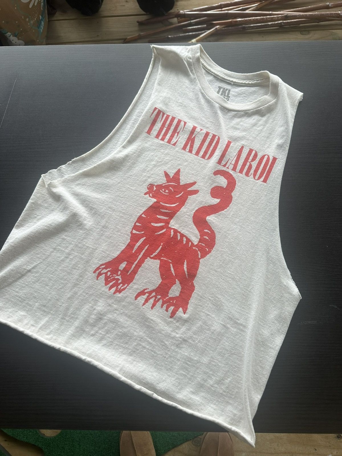 Other The Kid Laroi TKL Merch Tee Shirt Cutoff Tank Size M Concert Size US M / EU 48-50 / 2 - 1 Thumbnail
