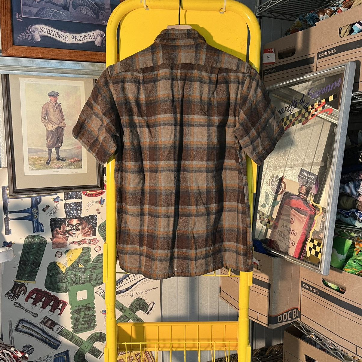 Pendleton Vintage Pendleton “Boardwalk” Short Sleeved Flannel Shirt Size US M / EU 48-50 / 2 - 2 Thumbnail