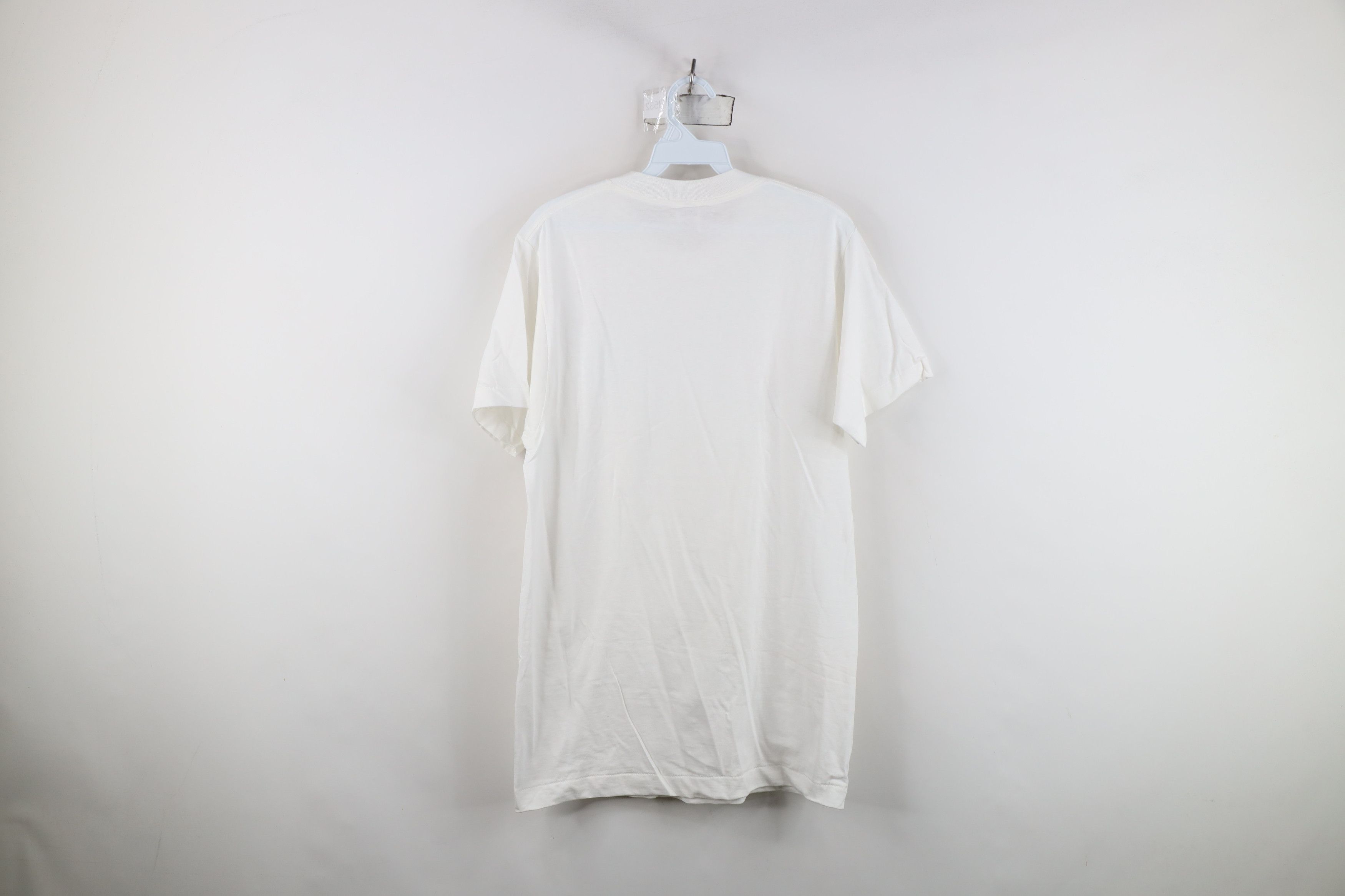 Vintage Vintage 90s Streetwear Cotton Short Sleeve T-Shirt White USA Size US M / EU 48-50 / 2 - 8 Thumbnail