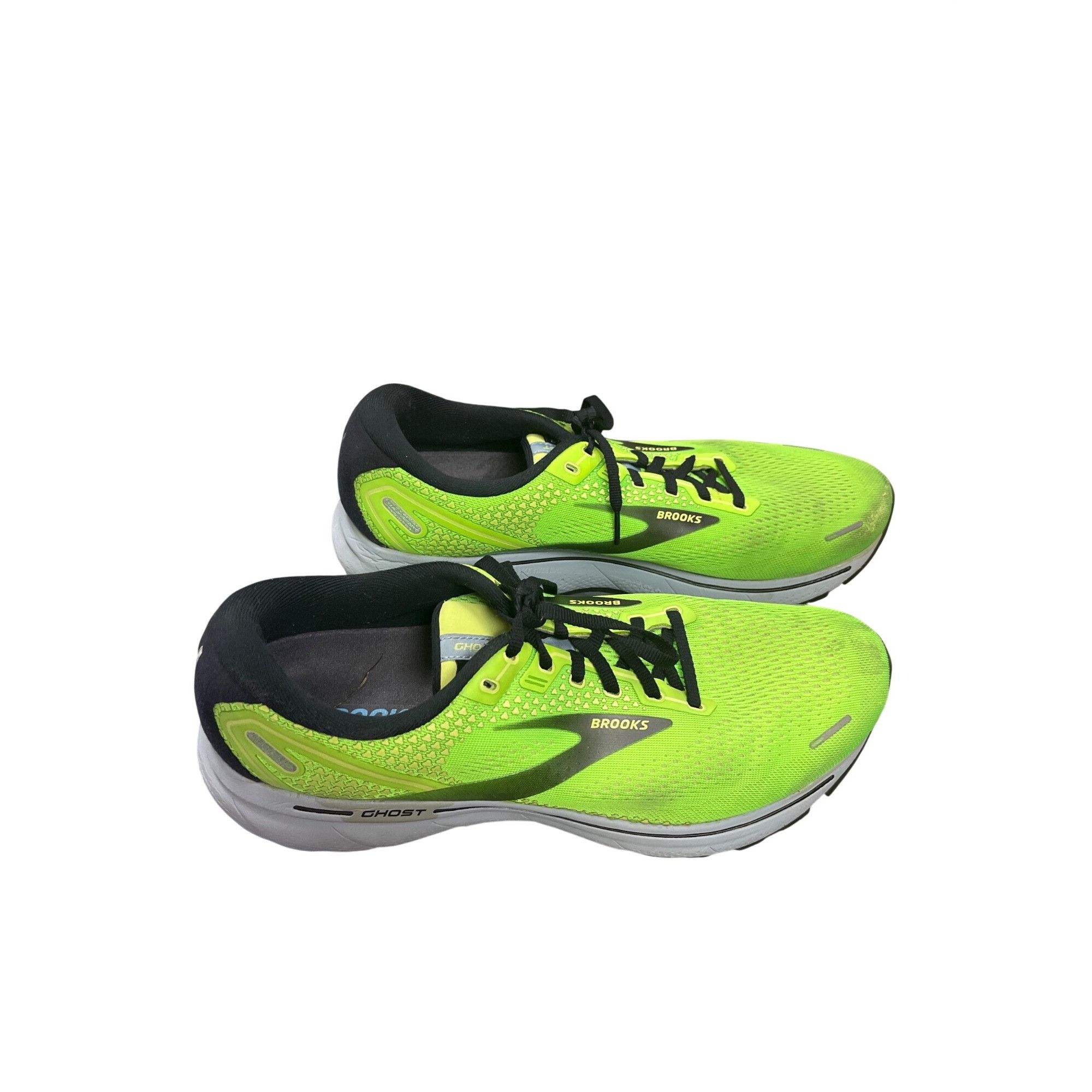 Brooks Brooks Ghost 14 mens green gray walking running LT sneakers Size US 13 / EU 46 - 18 Thumbnail
