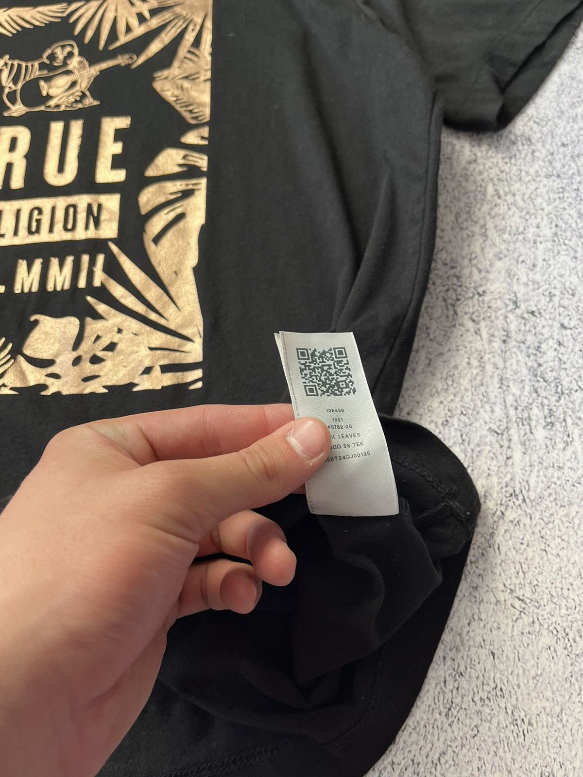 Japanese Brand Mens Vintage True Religion T Shirt Japanese brand streetwear Size US L / EU 52-54 / 3 - 11 Thumbnail