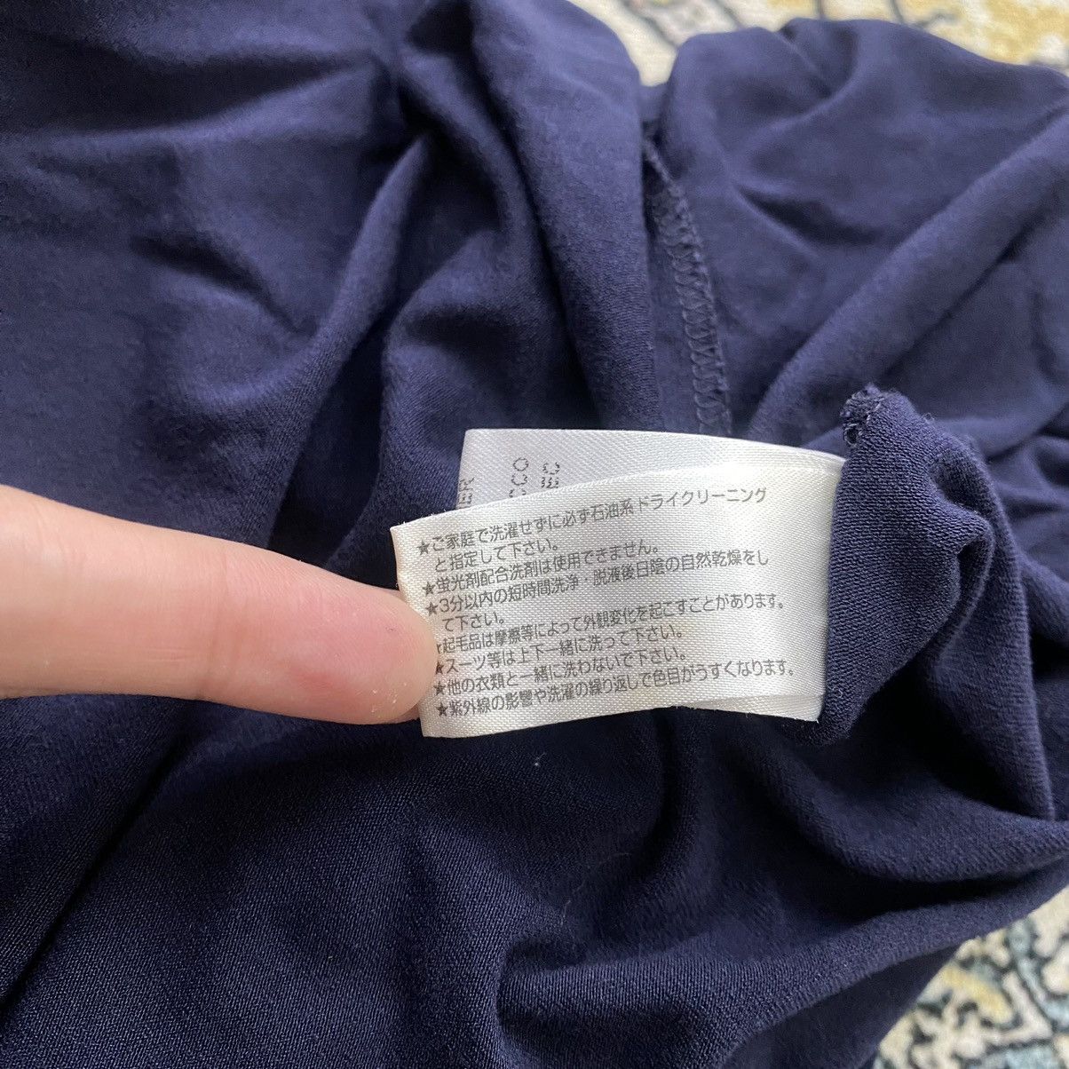 Krizia KRIZIA POI Italian Designer Dark Blue Cardigan Sweatshirt Size S / US 4 / IT 40 - 8 Thumbnail