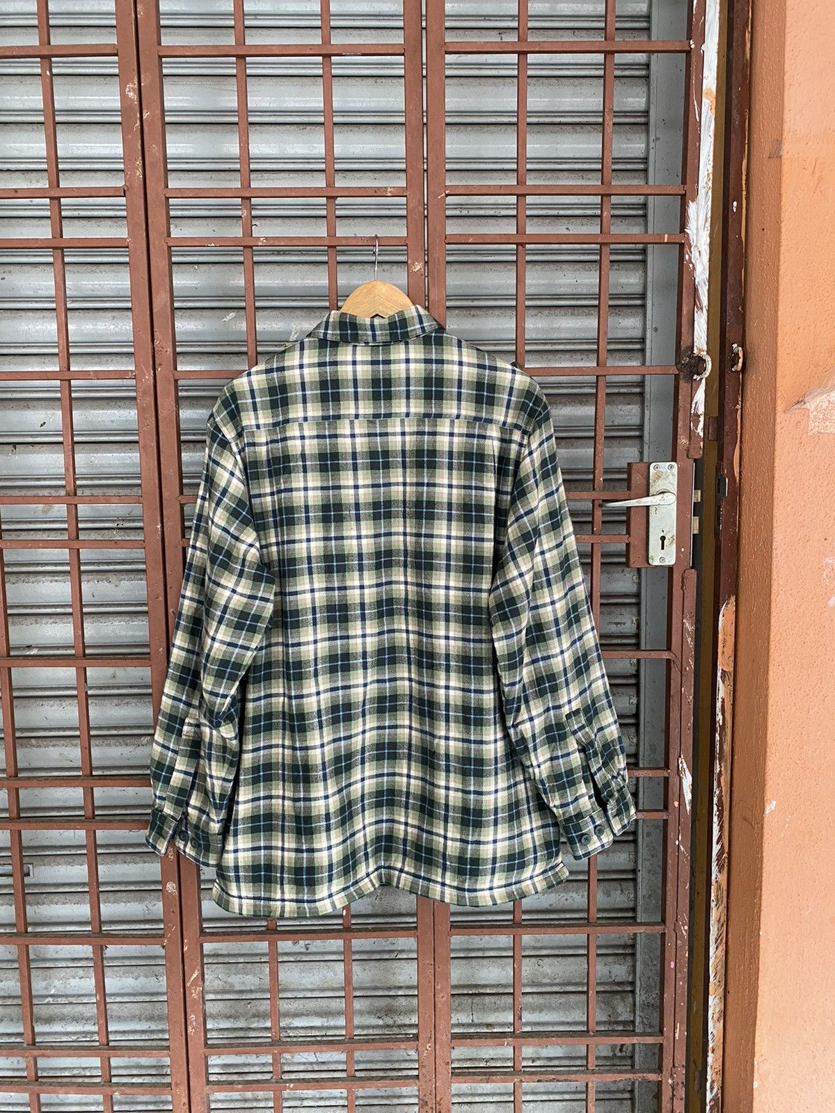 Japanese Brand Vintage L.L Bean Flannel Button Jacket Size US L / EU 52-54 / 3 - 8 Thumbnail