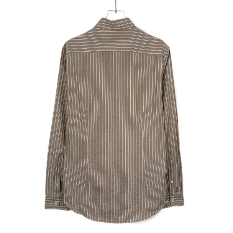 Louis Vuitton Louis Vuitton Brown striped cotton lapel single-breasted l Size US M / EU 48-50 / 2 - 2 Thumbnail