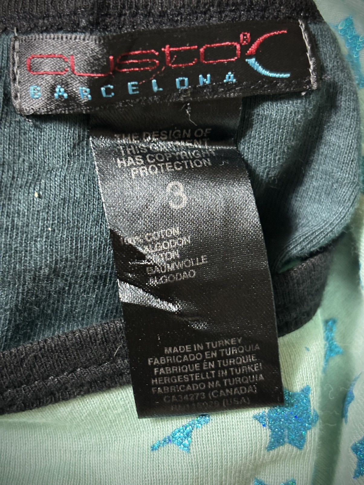 Custo Barcelona 2000’s Custo Barcelona - Printed Y2K Baby Tee Size S / US 4 / IT 40 - 5 Thumbnail