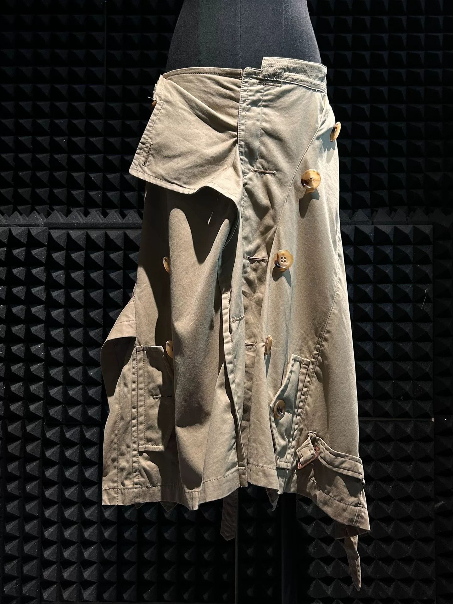 Junya Watanabe junya watanabe 06ss structured half skirt Size US 27 - 1 Thumbnail