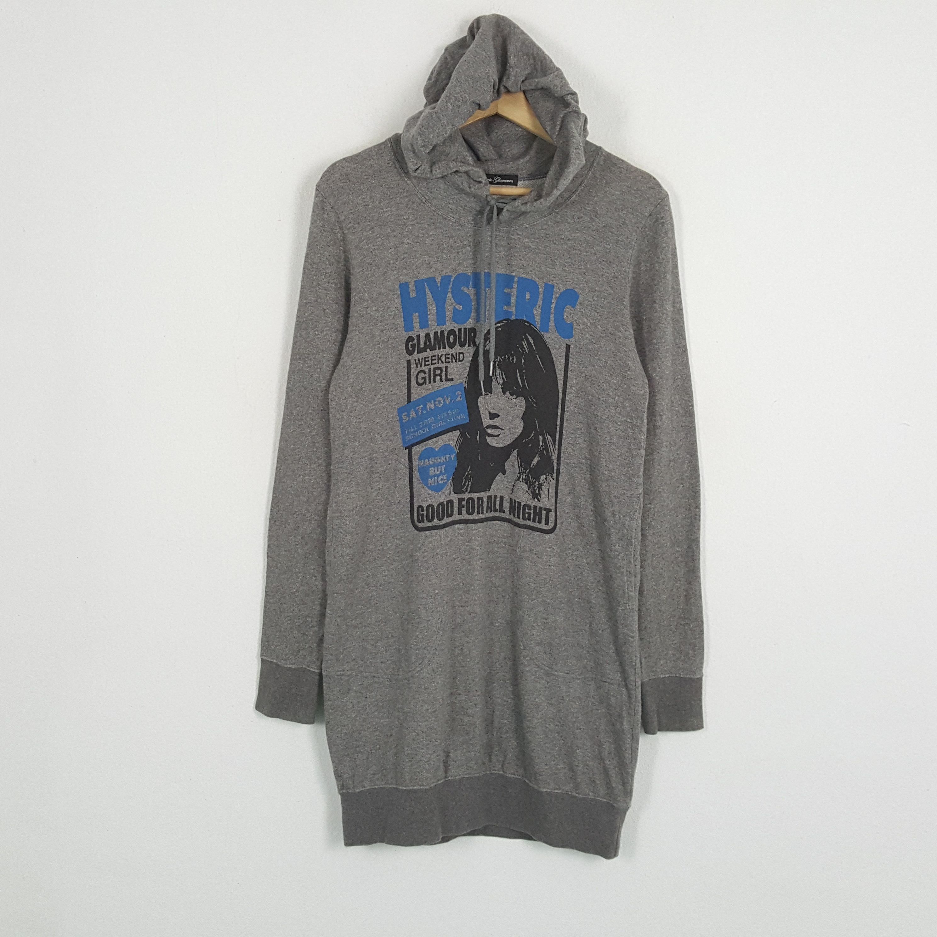 Hysteric Glamour × Japanese Brand × Vintage Vintage HYSTERIC GLAMOUR Japanese Fashion Brand Hoodies Size XS / US 0-2 / IT 36-38 - 1 Thumbnail