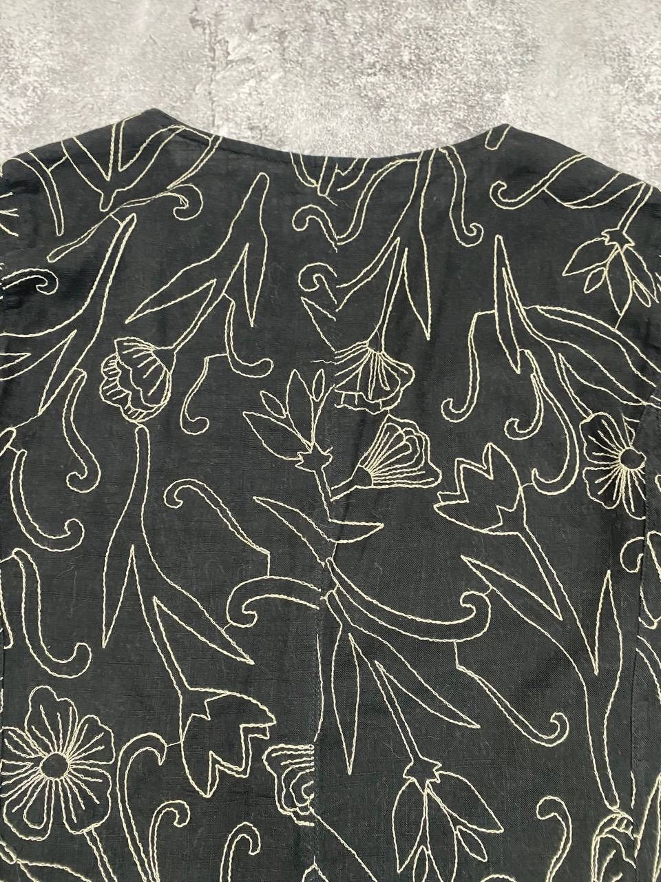 Gudrun Sjoden Gudrun Sjoden Women Cotton Viscose Embroidered Tunic Blouse Size M / US 6-8 / IT 42-44 - 7 Thumbnail