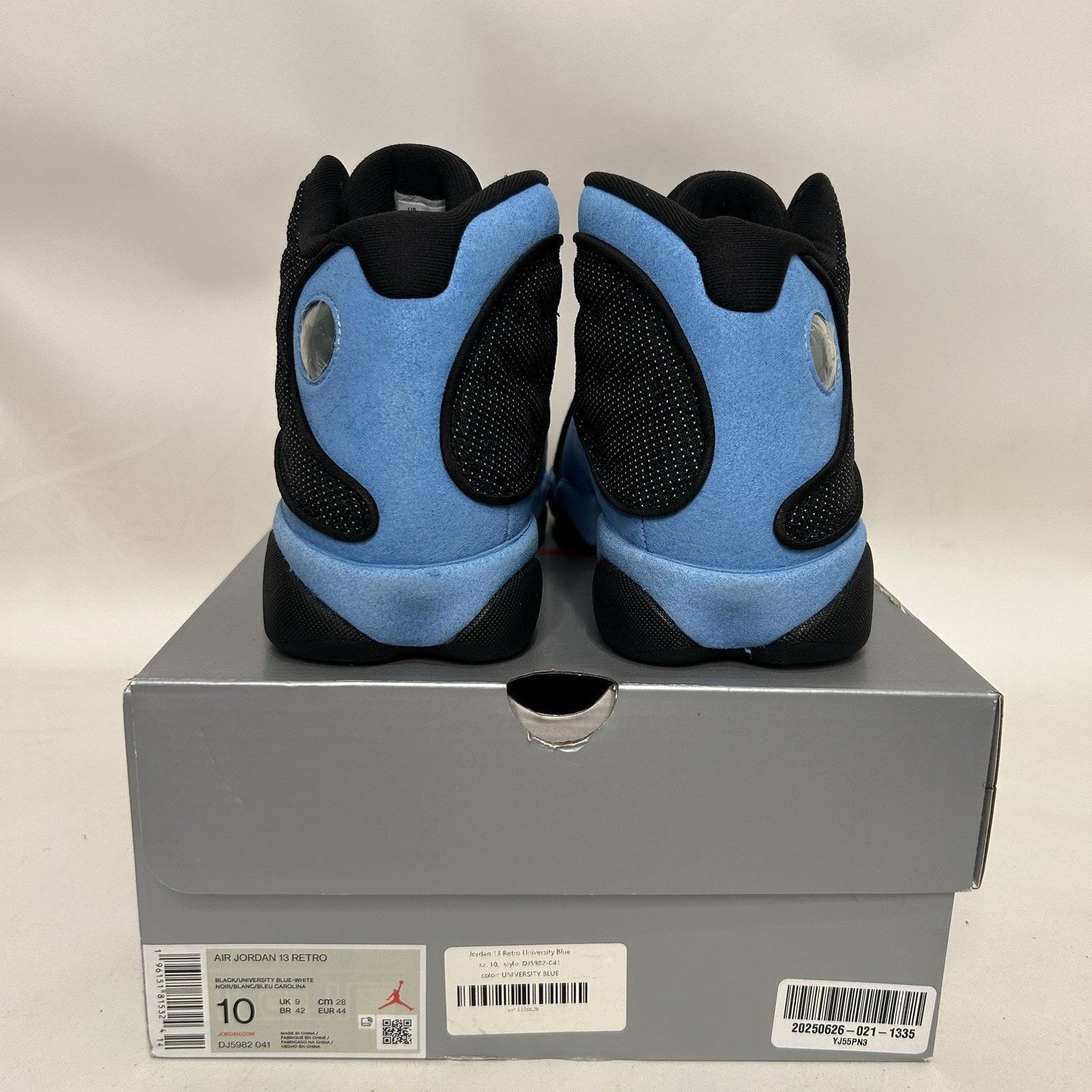 Jordan Brand Nike Air Jordan 13 Retro OG “Black University Blue” Size US 10 / EU 43 - 4 Thumbnail