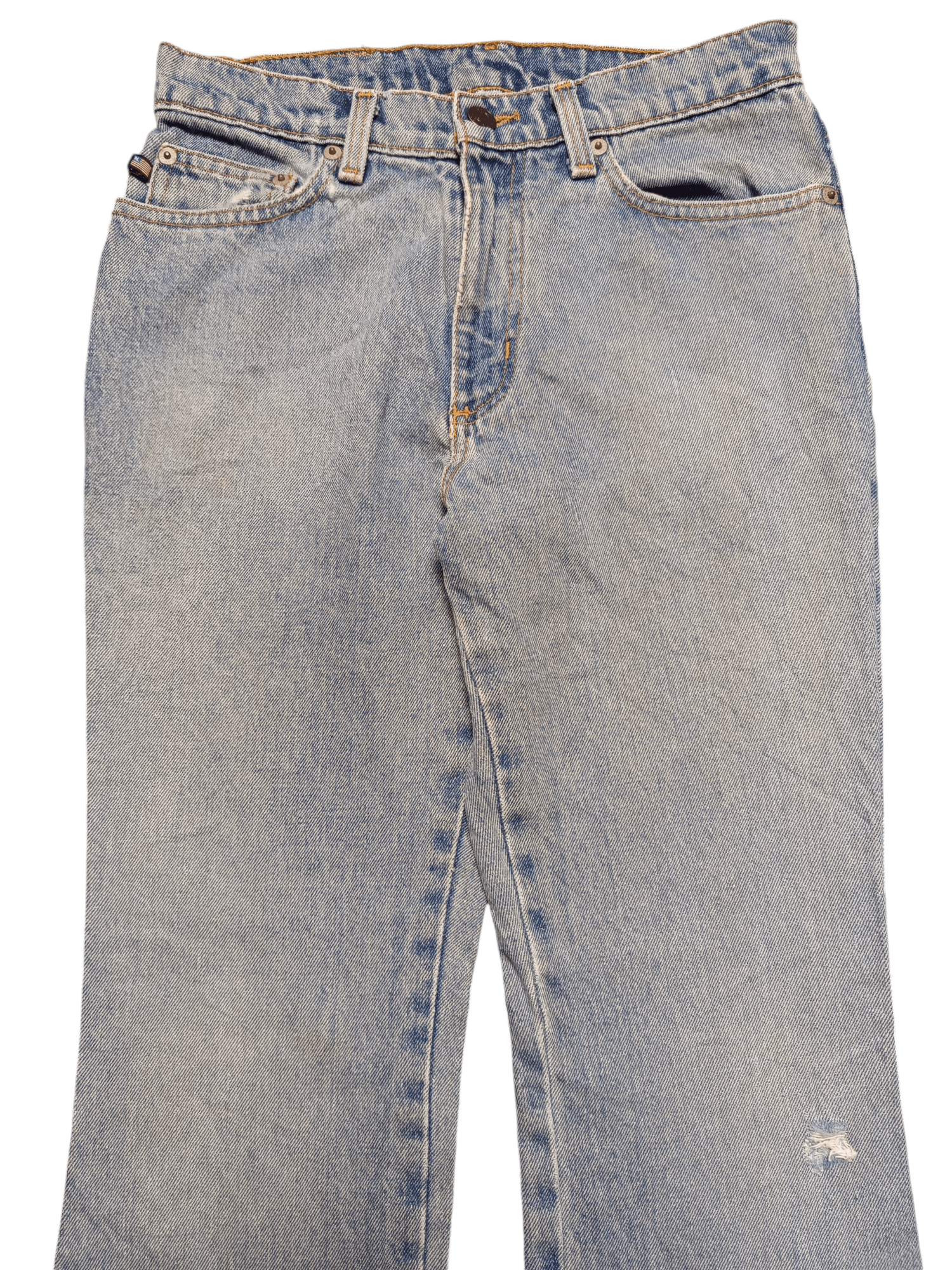 If Six Was Nine Flare Ralph Lauren Flora Jeans Bootcut Size US 27 - 5 Thumbnail