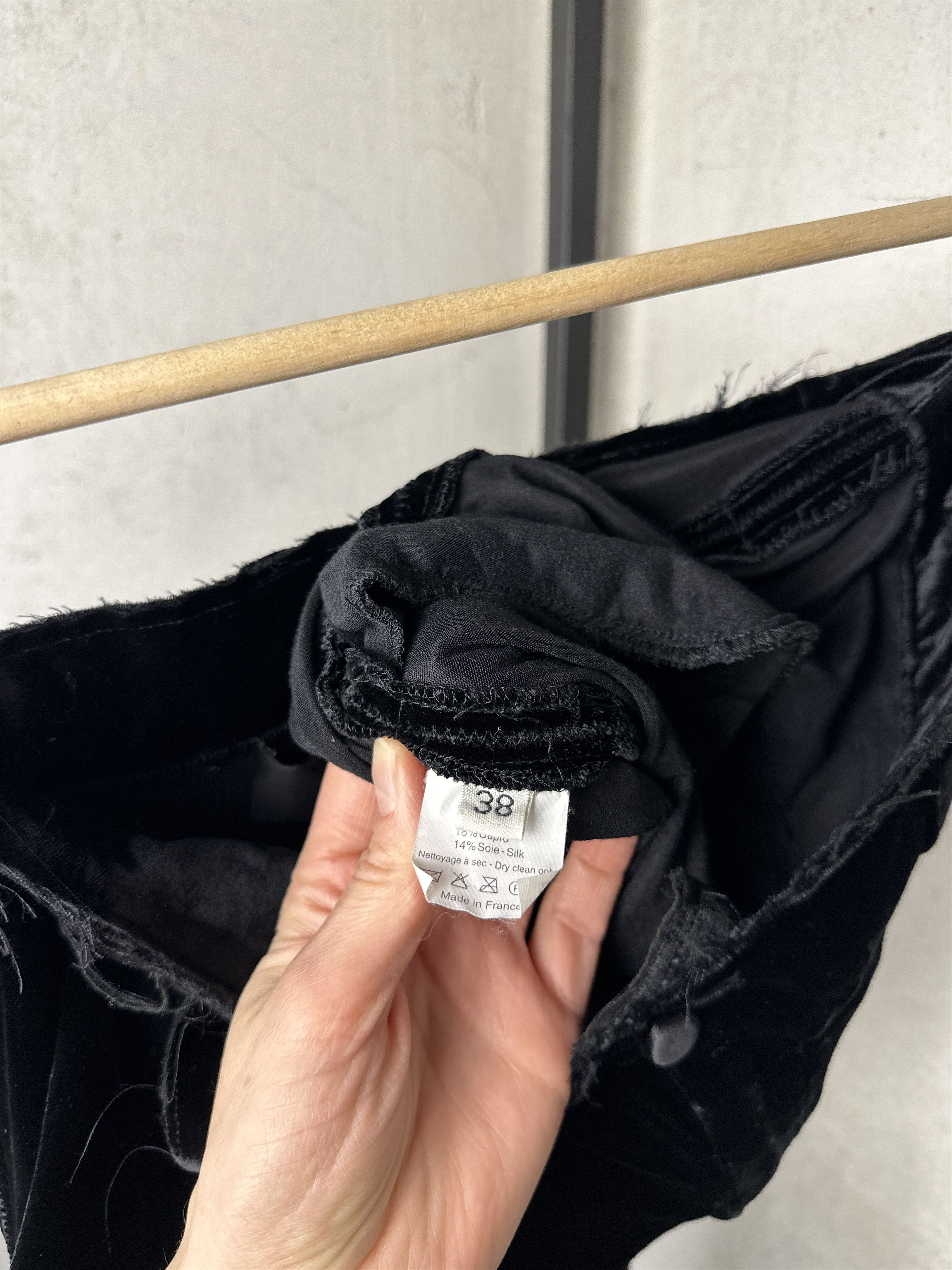 Lanvin Archive Lanvin FW04 Velvet Pants Size 26" / US 2 / IT 38 - 8 Thumbnail
