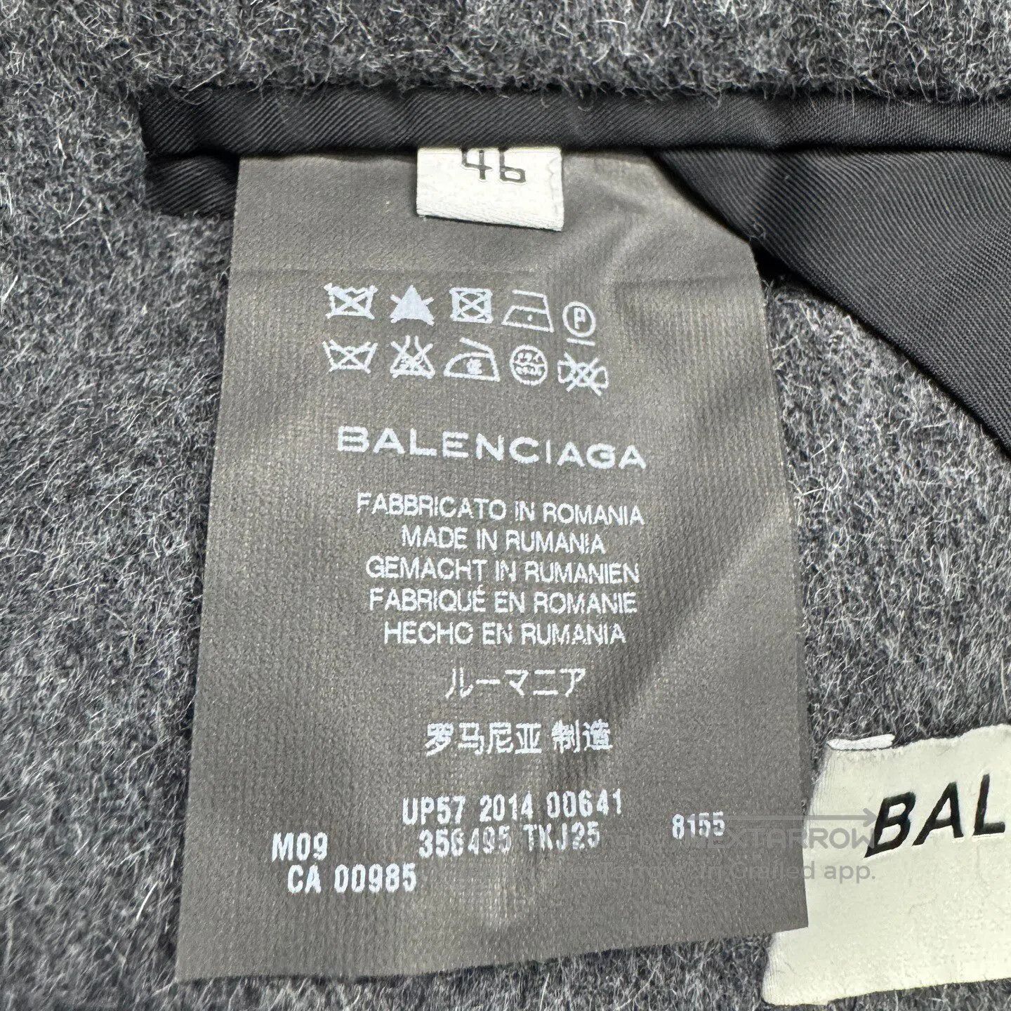 Balenciaga Balenciaga Colorful wool coat| Size US S / EU 44-46 / 1 - 3 Thumbnail